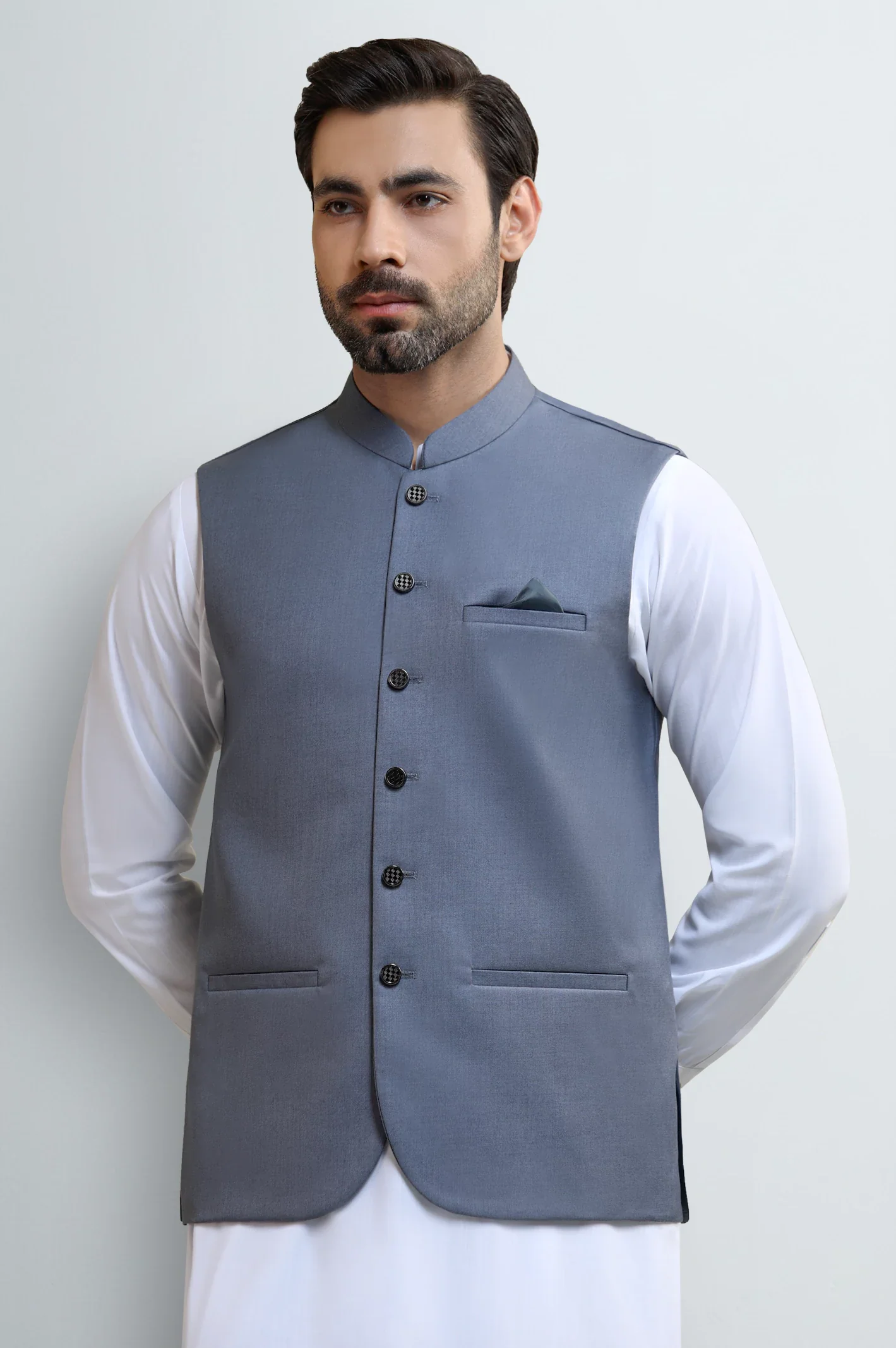 Light Grey Waistcoat