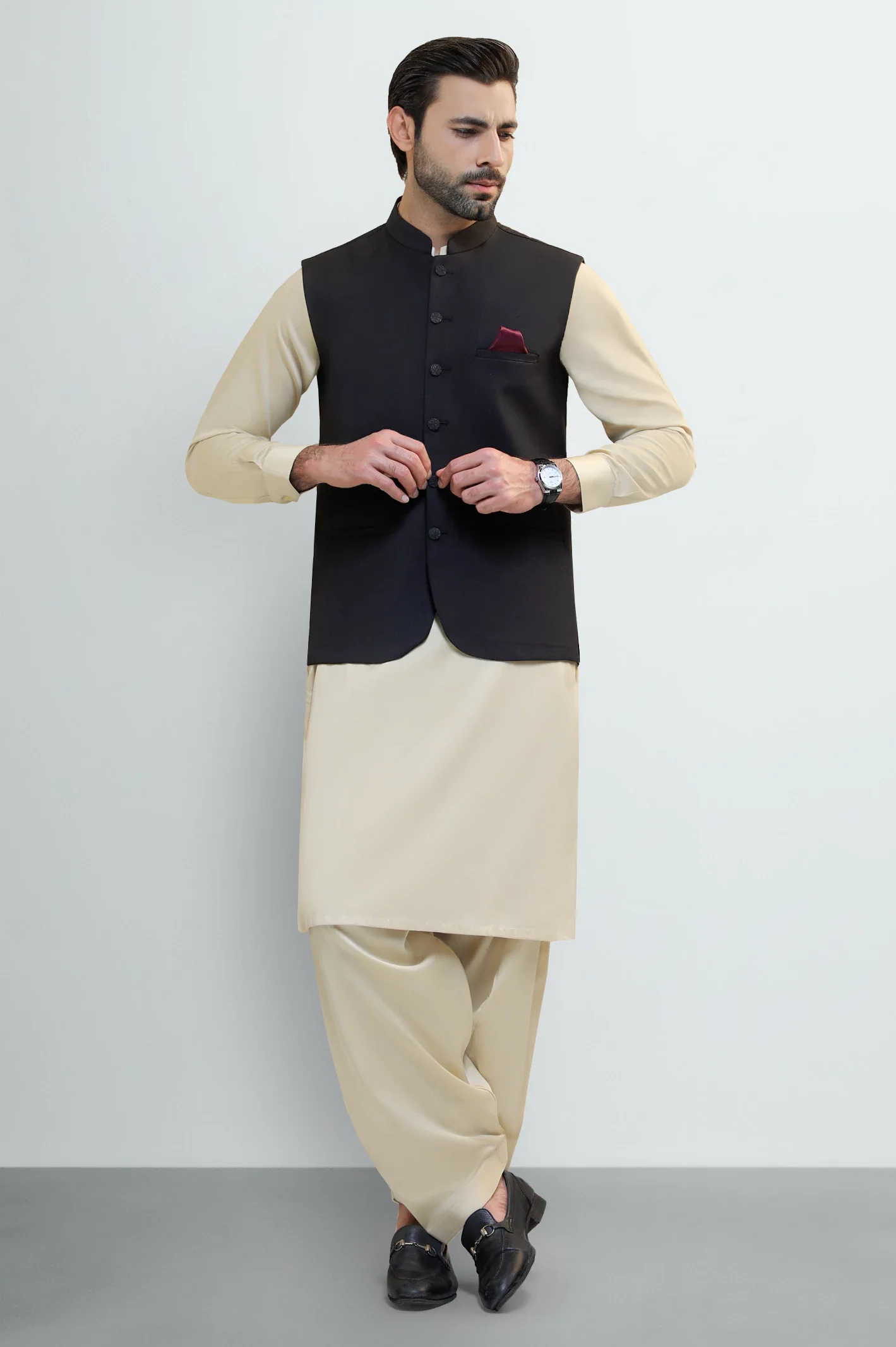 Black Waistcoat - Image 2