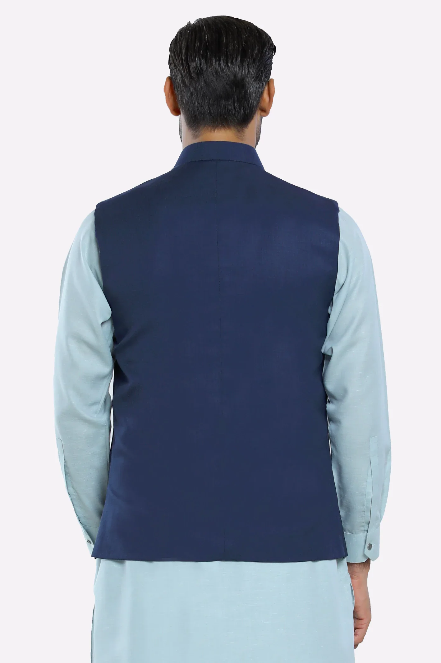 Blue Waistcoat - Image 3