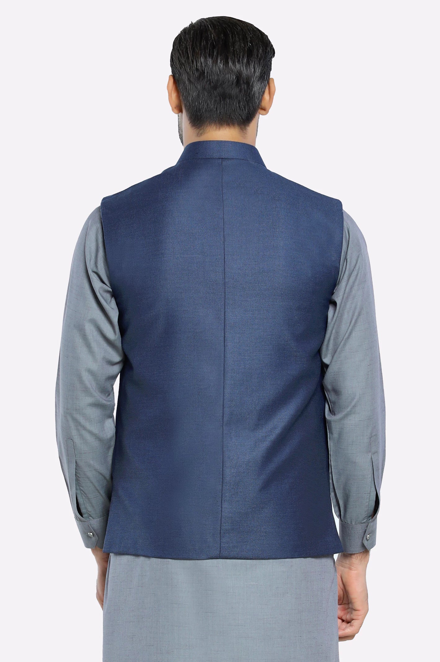 Blue Waistcoat - Image 3