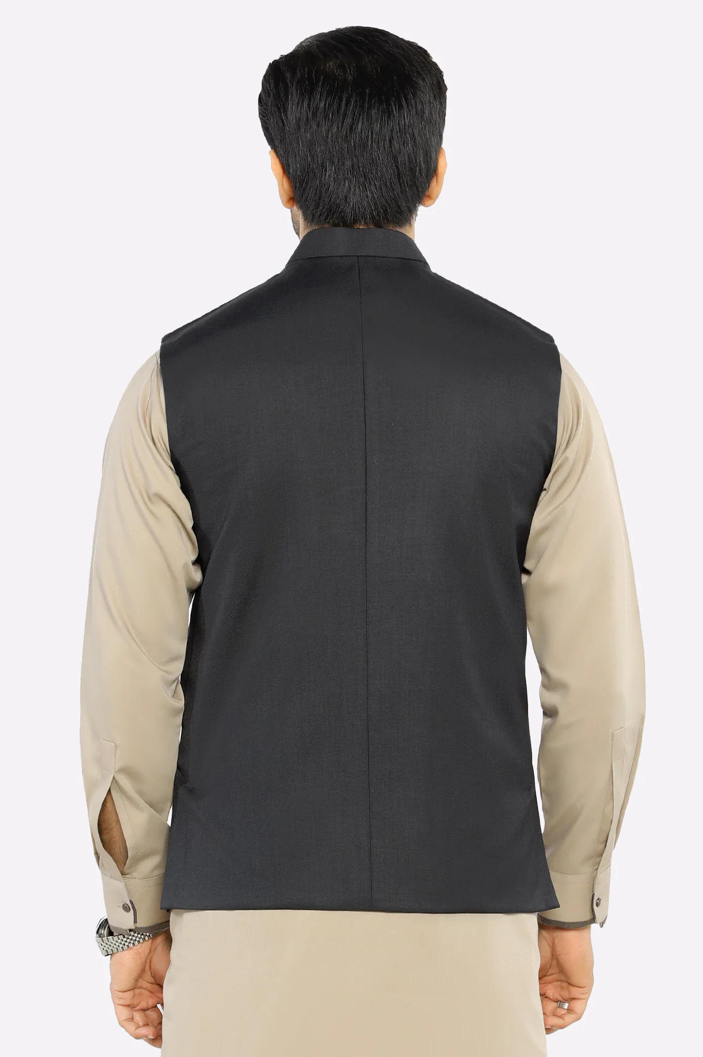 Dark Grey Waistcoat - Image 3