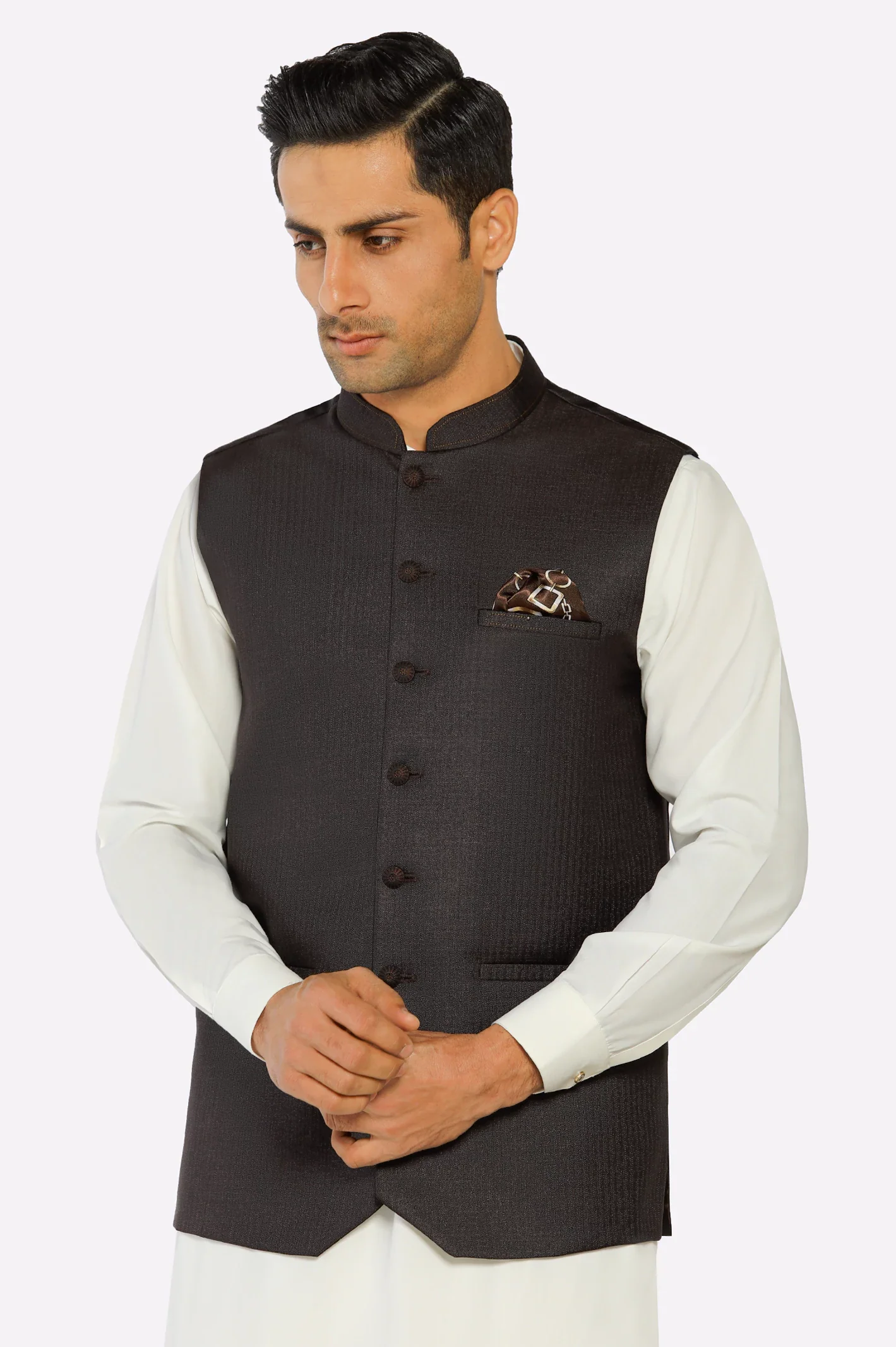 Dark Purple Waistcoat