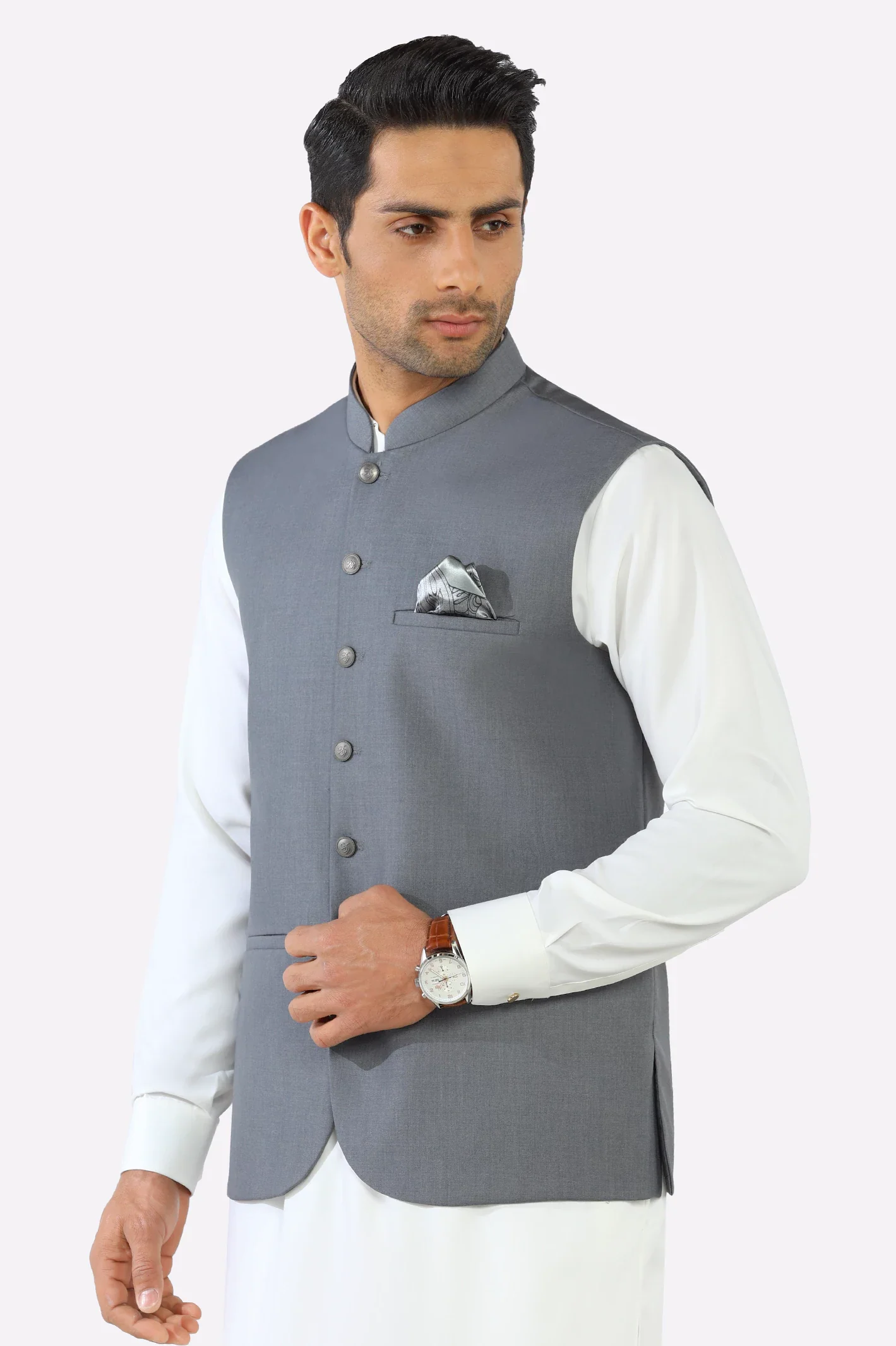 Light Grey Waistcoat