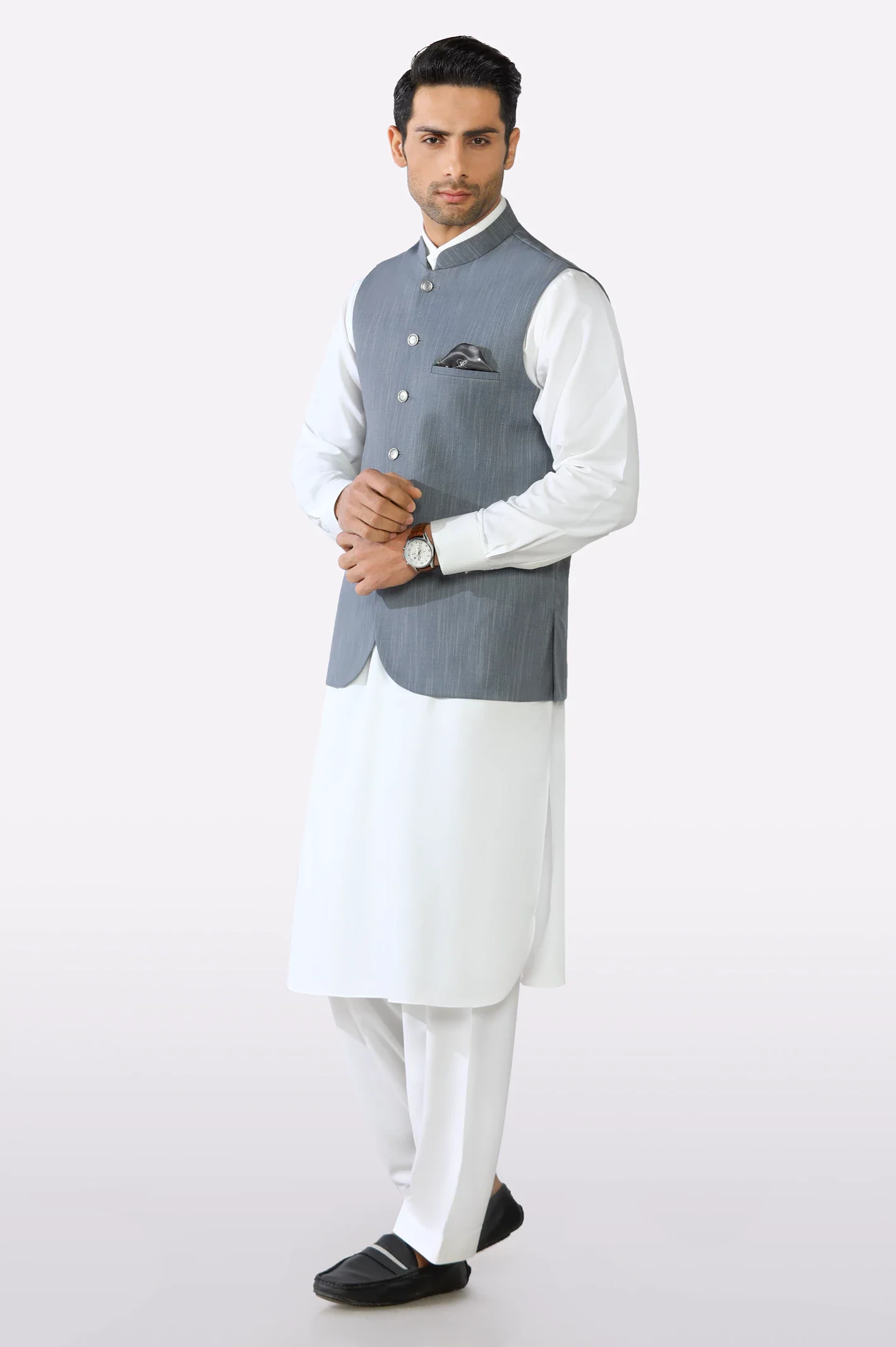 Grey Waistcoat - Image 2