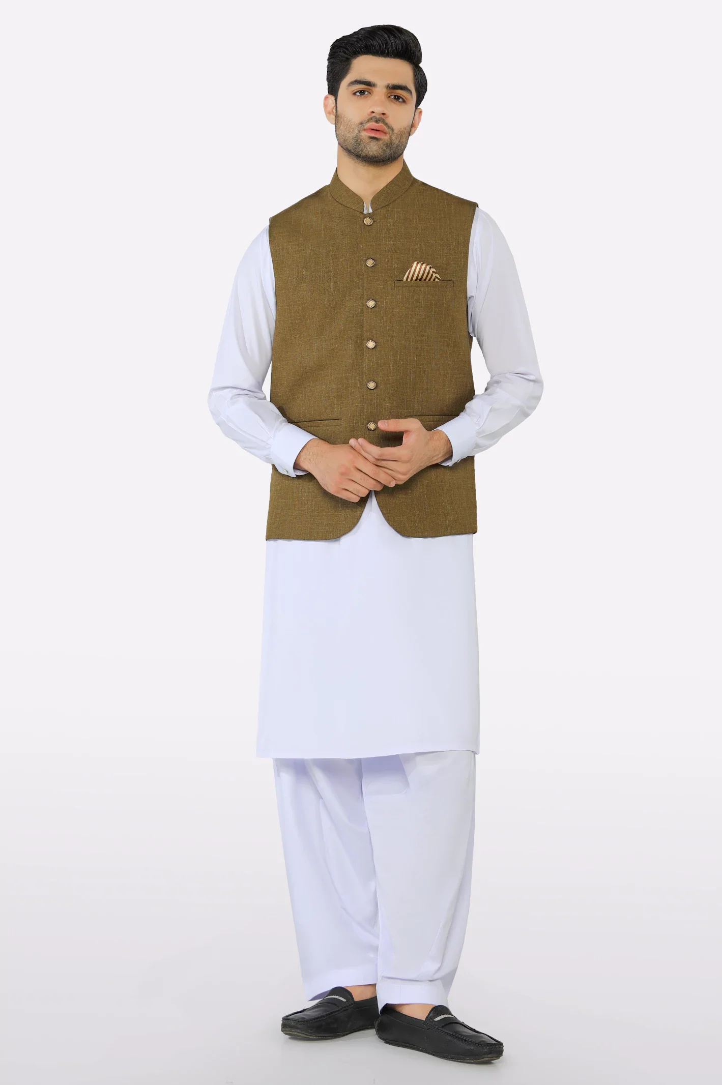 Light Brown Waistcoat - Image 2