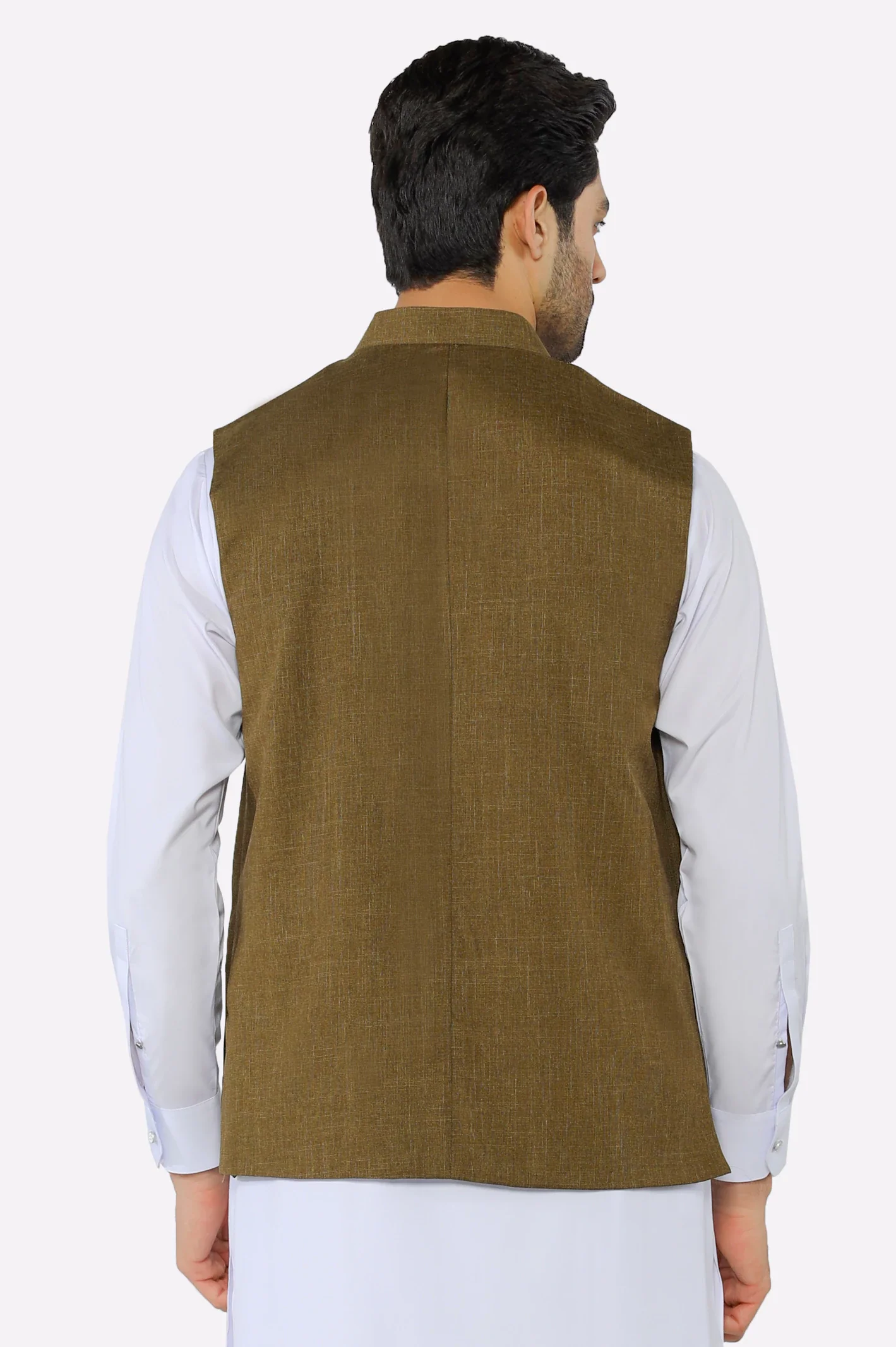 Light Brown Waistcoat - Image 3