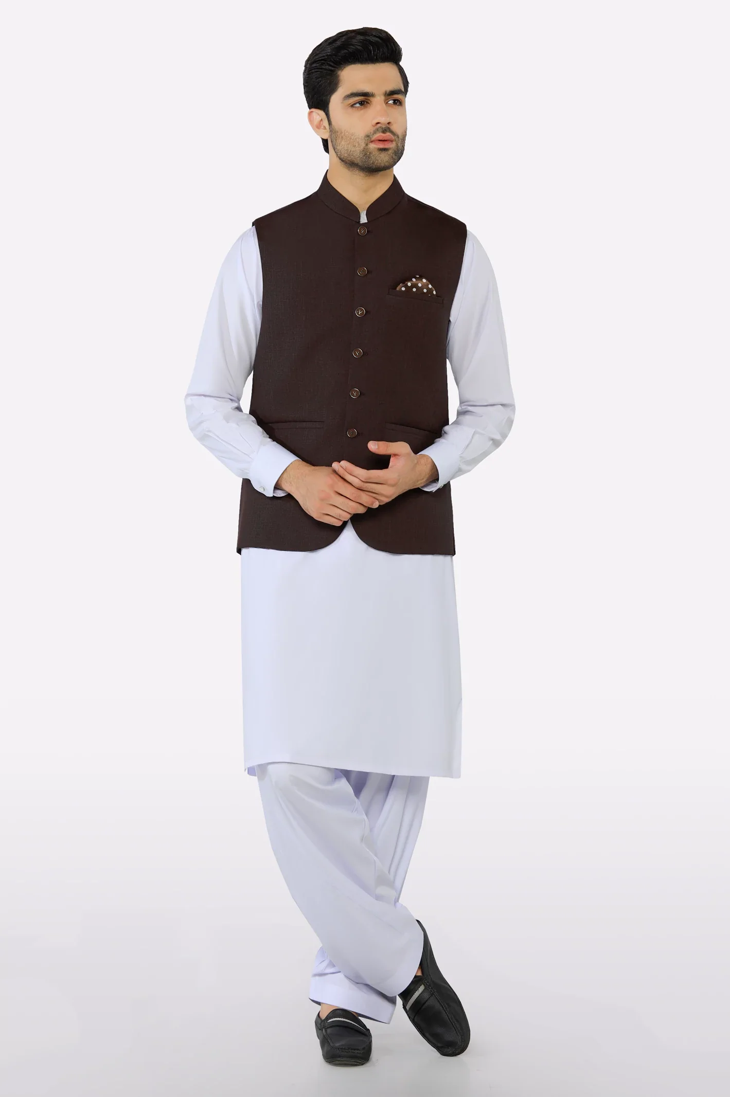 Maroon Waistcoat - Image 2