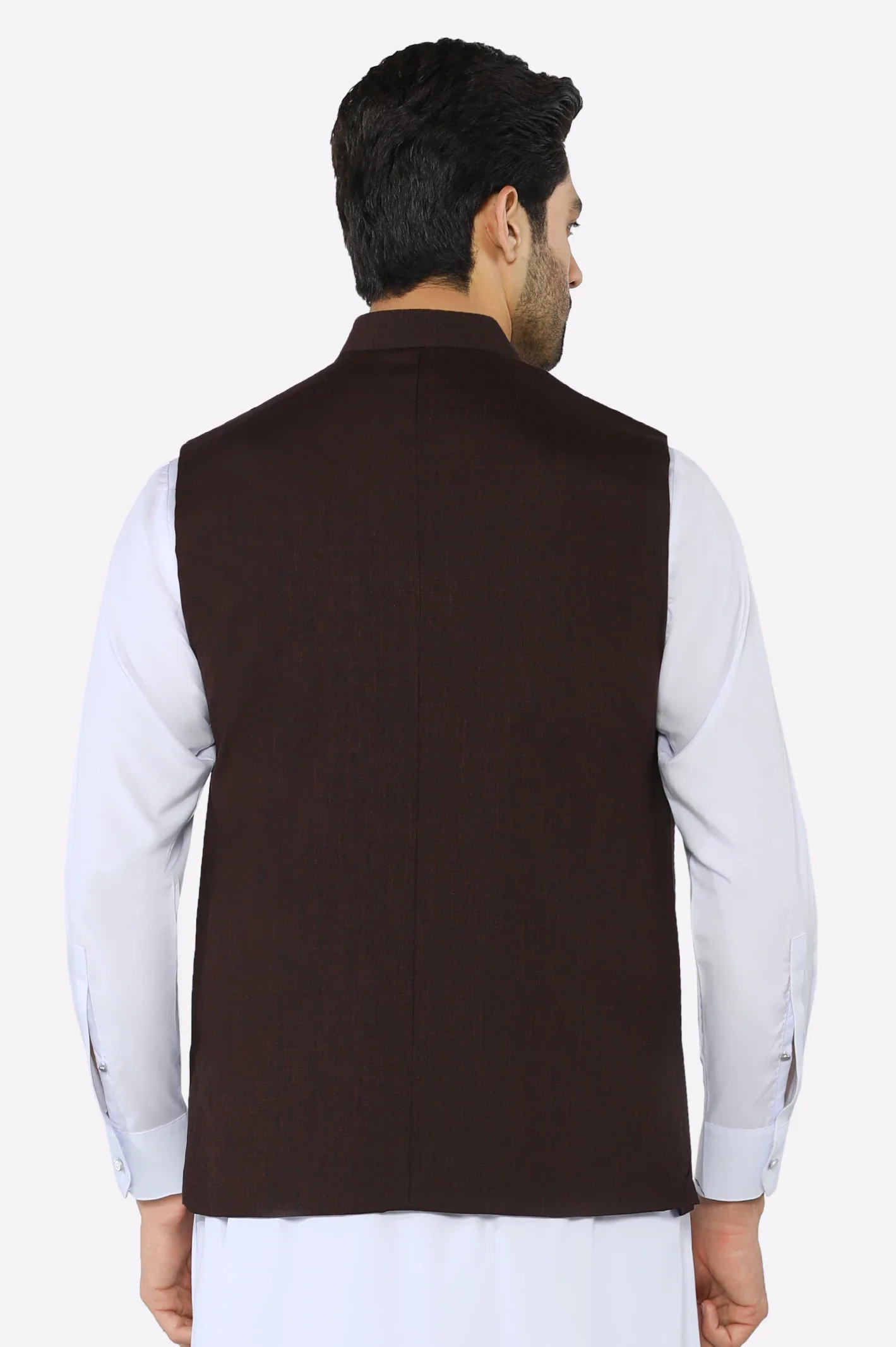 Maroon Waistcoat - Image 3