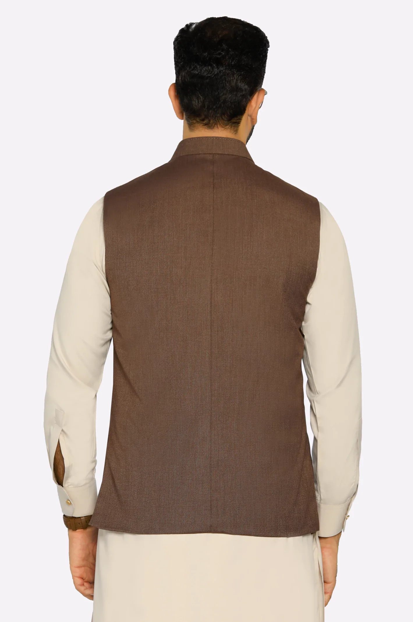 Light Brown Waistcoat - Image 3