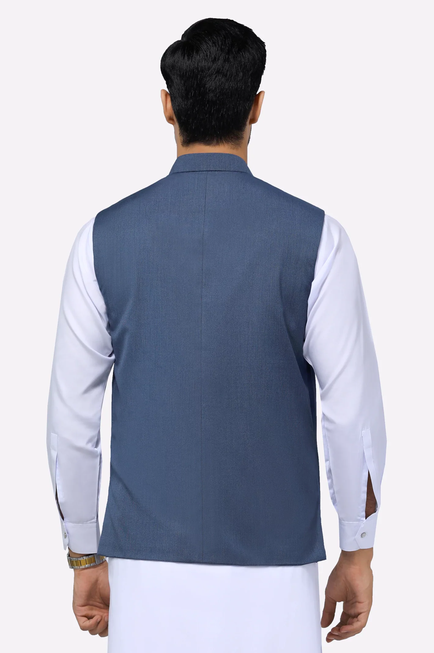 Blue Waistcoat - Image 3