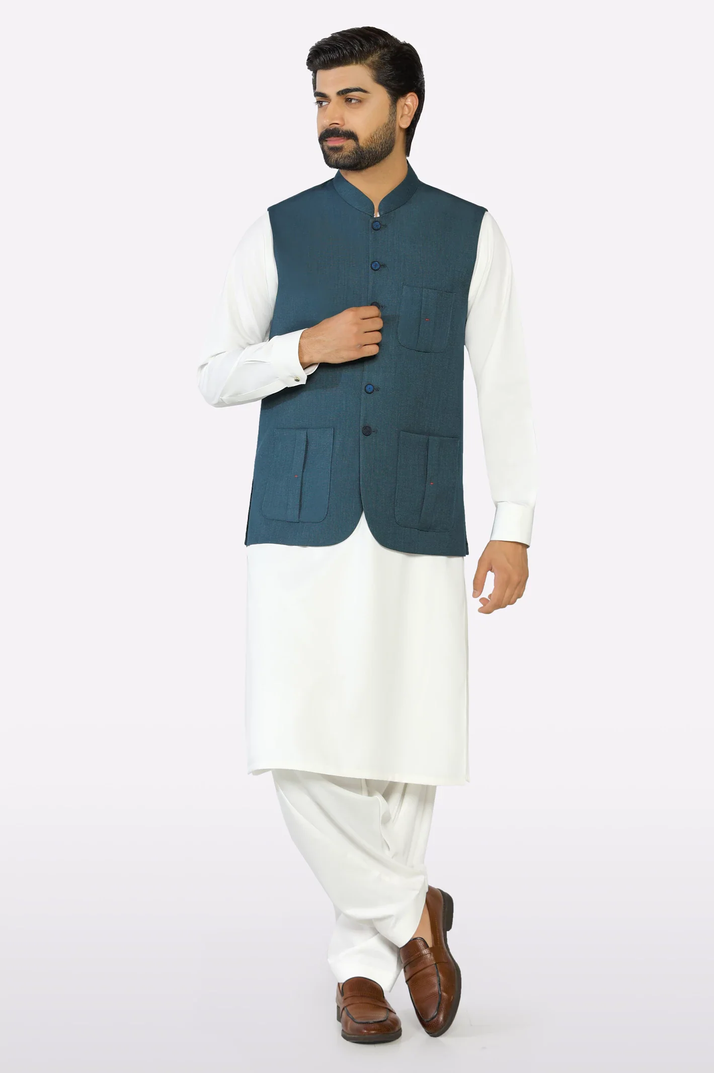 Green Waistcoat - Image 2