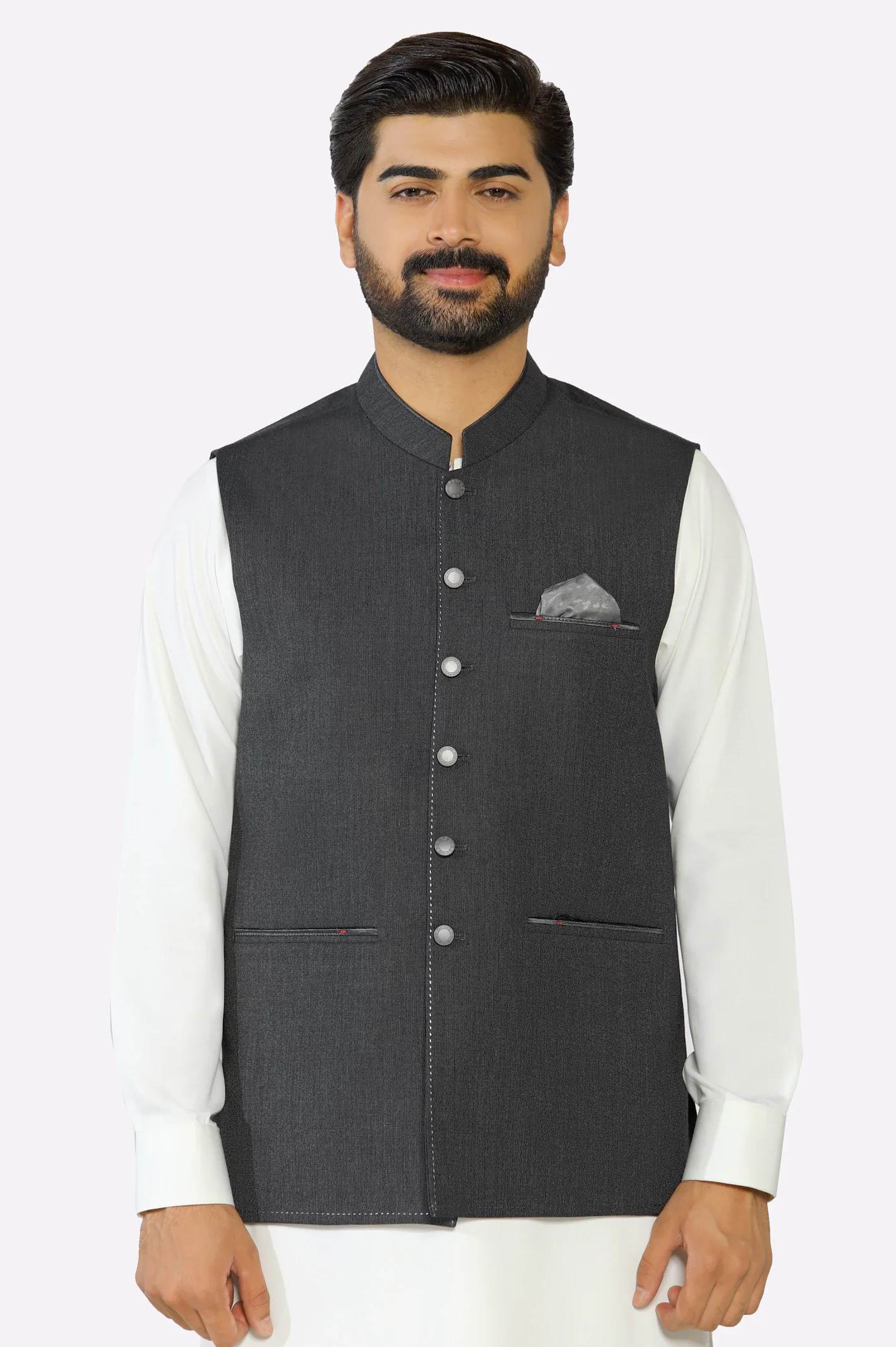 Dark Grey Waistcoat