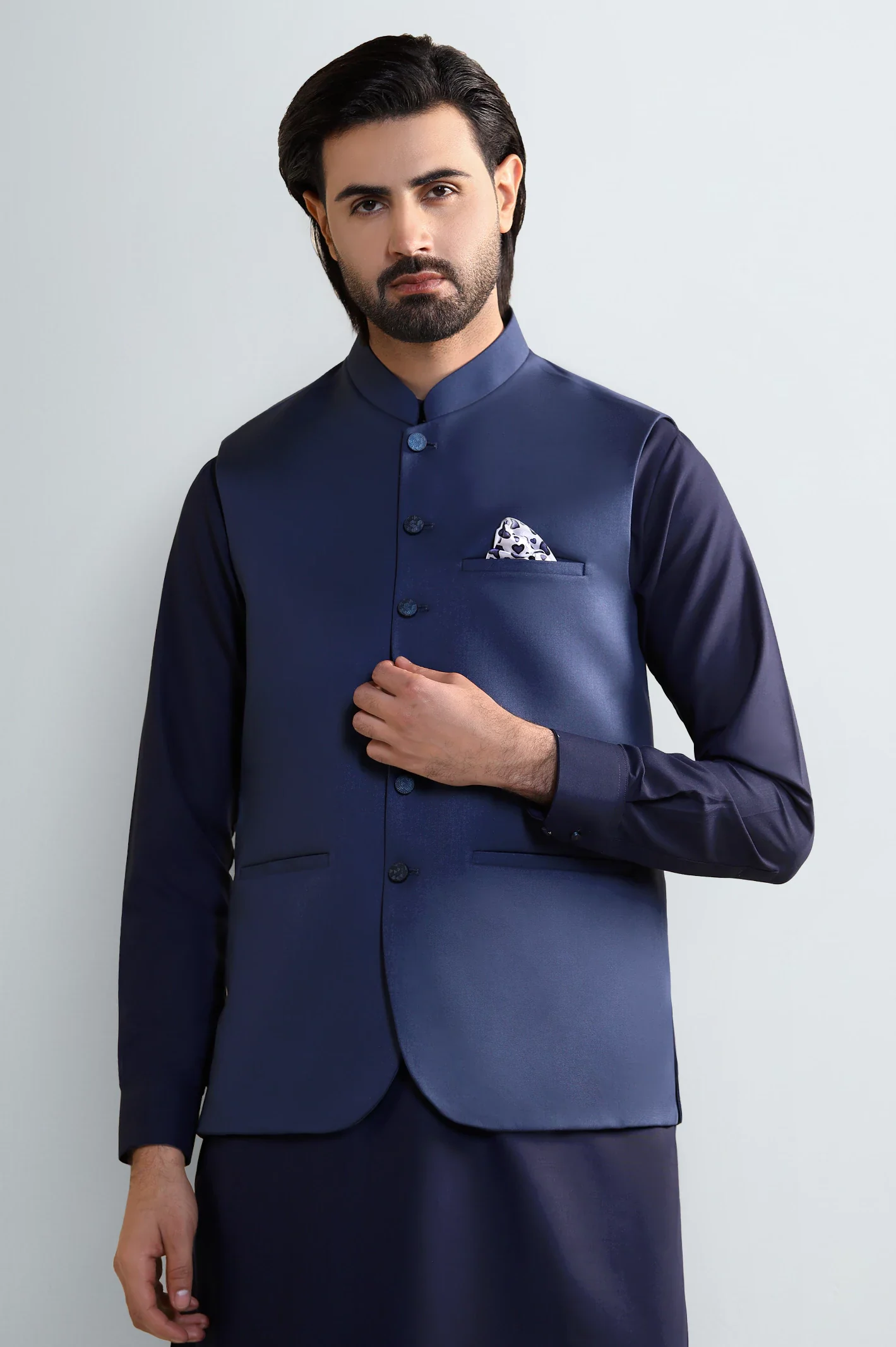 Blue Waistcoat
