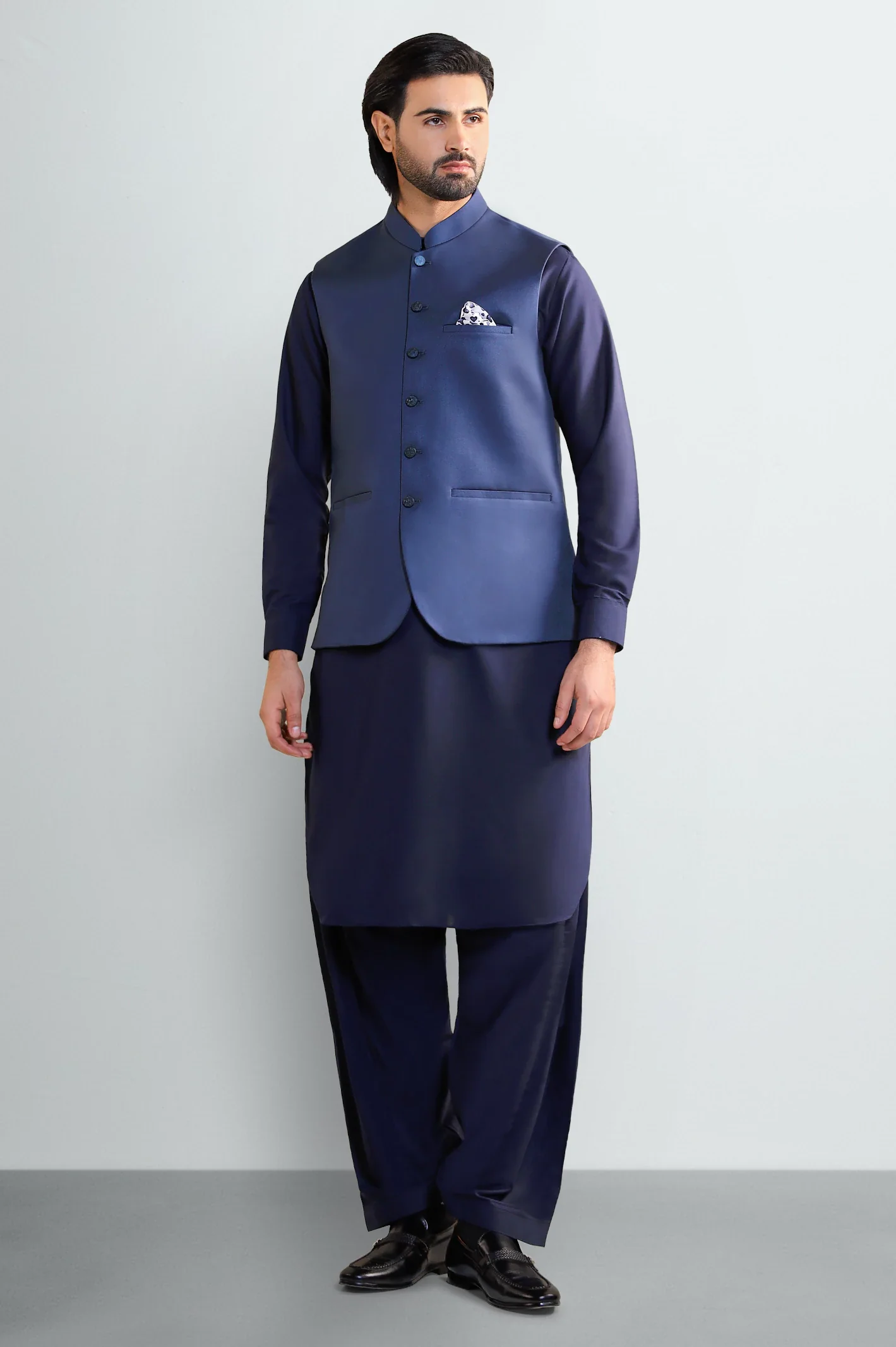 Blue Waistcoat - Image 2