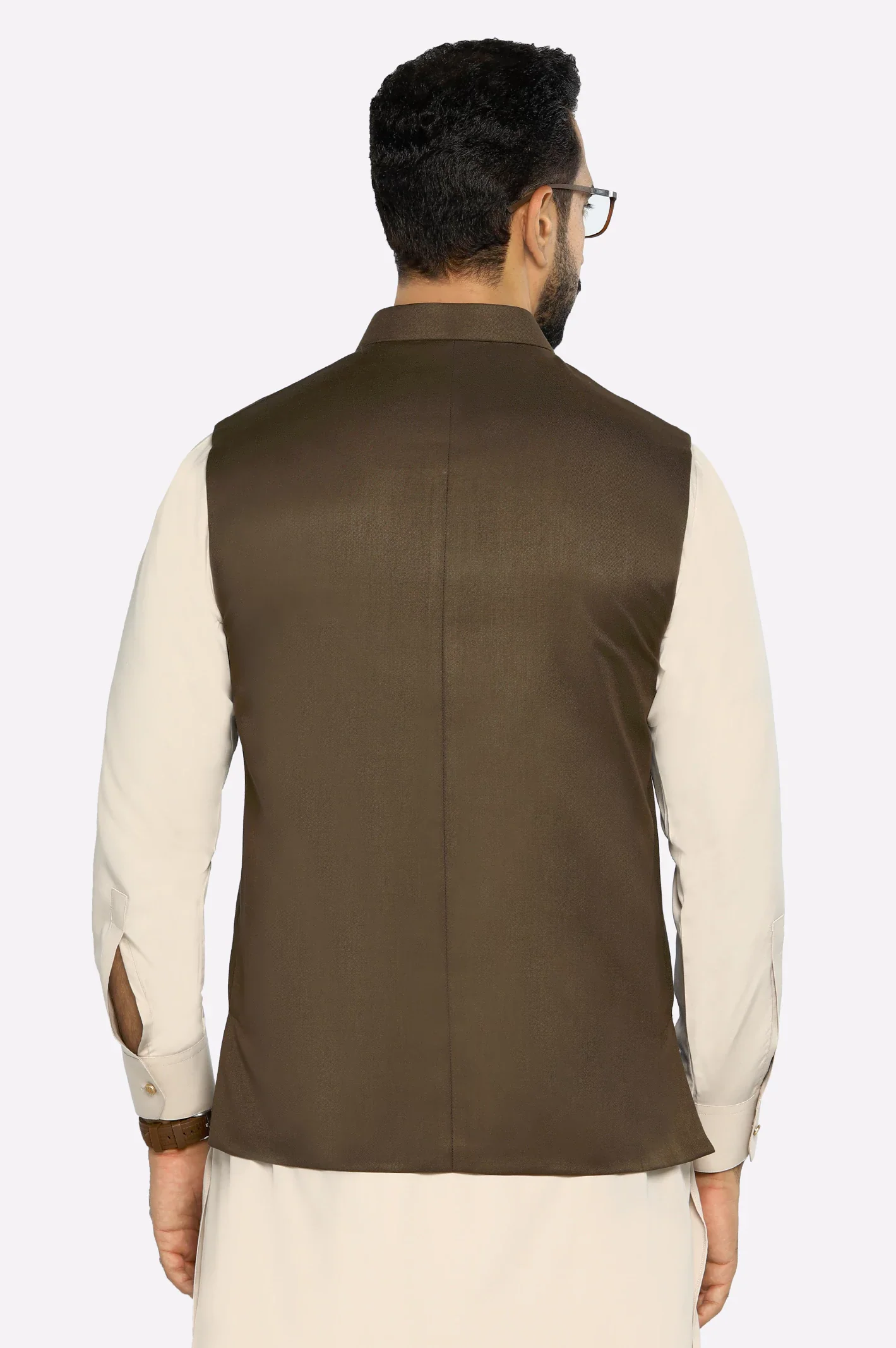 Brown Waistcoat - Image 3