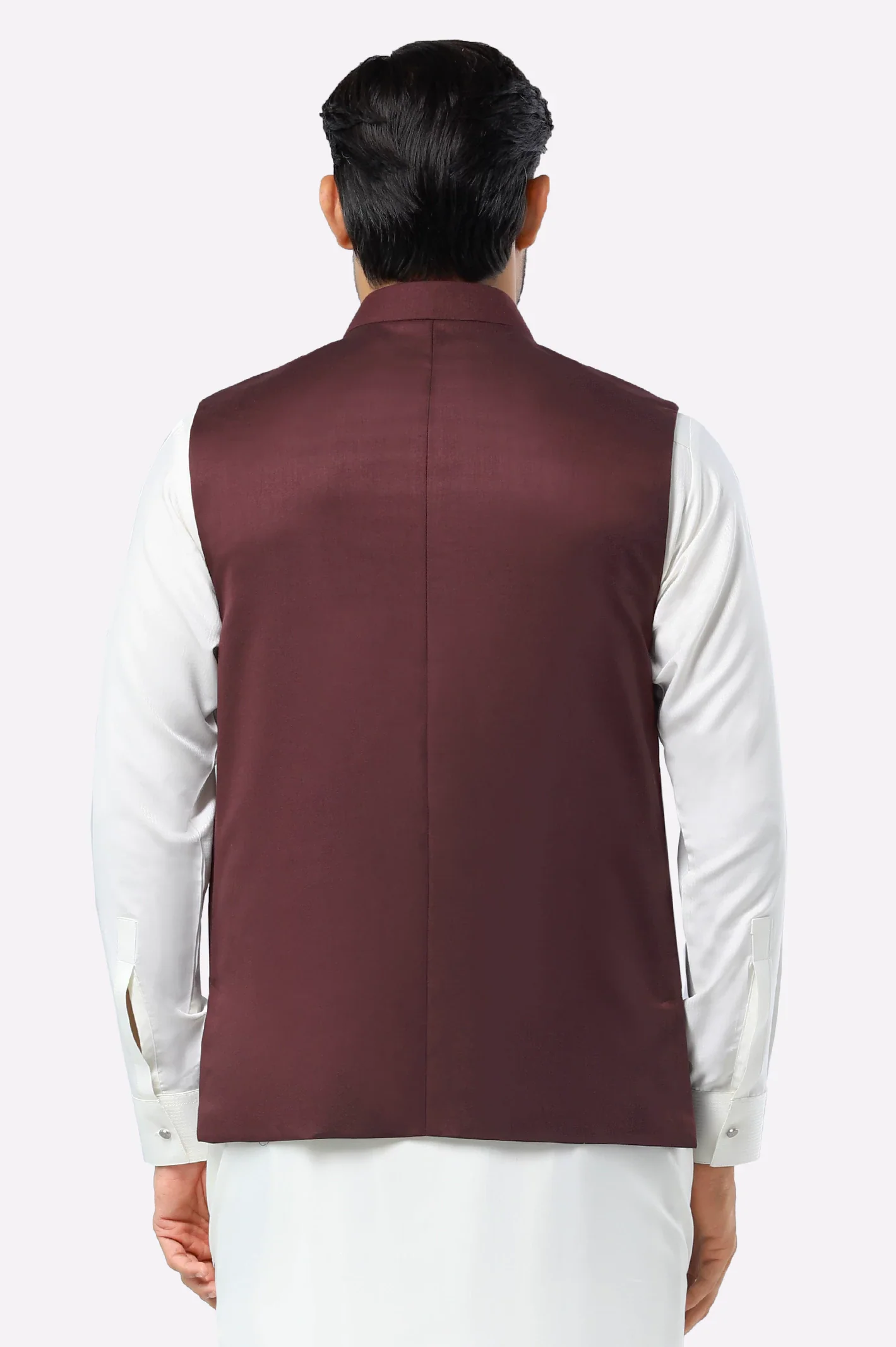 Maroon Waistcoat - Image 3
