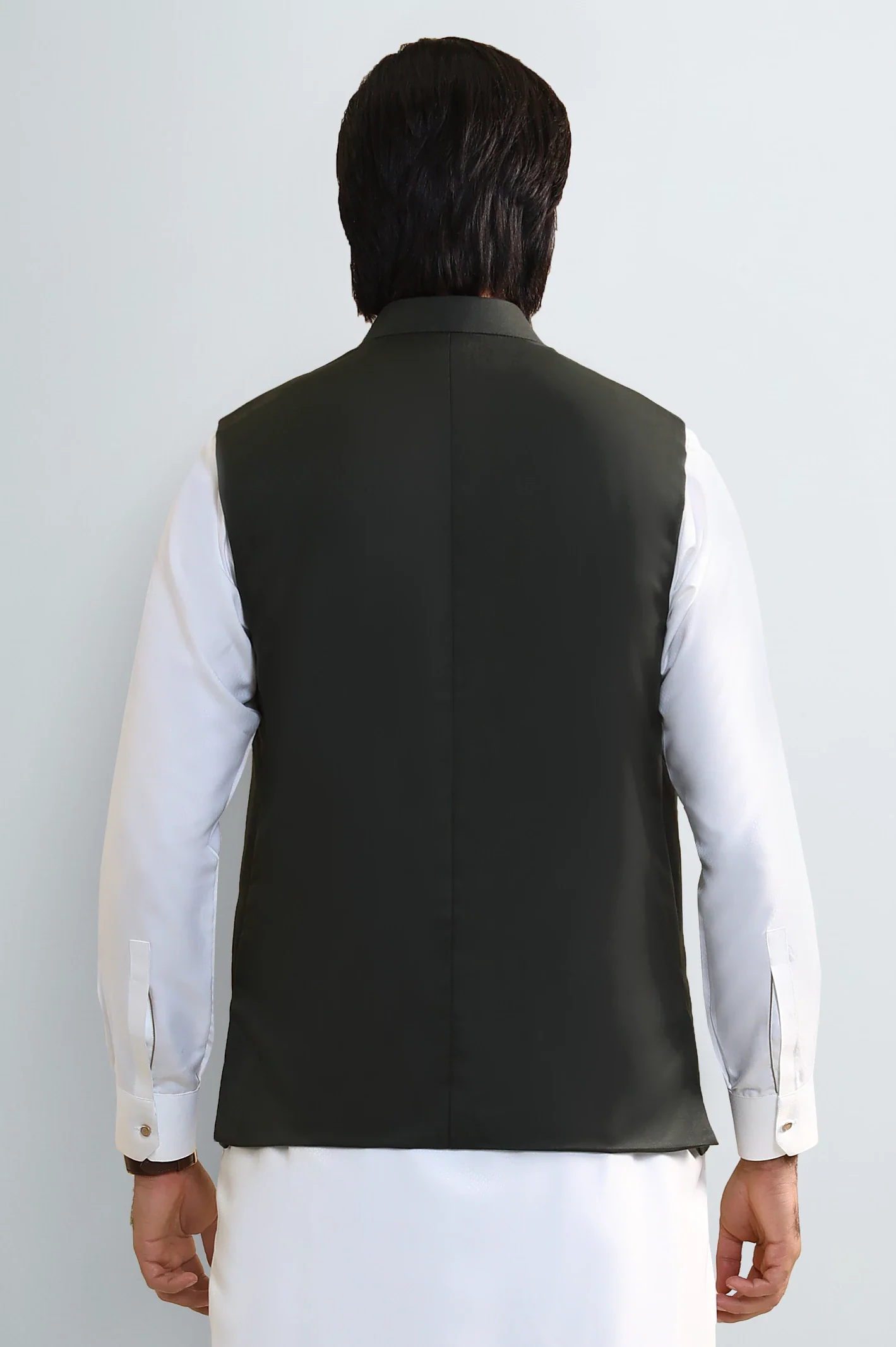 Olive Waistcoat - Image 3