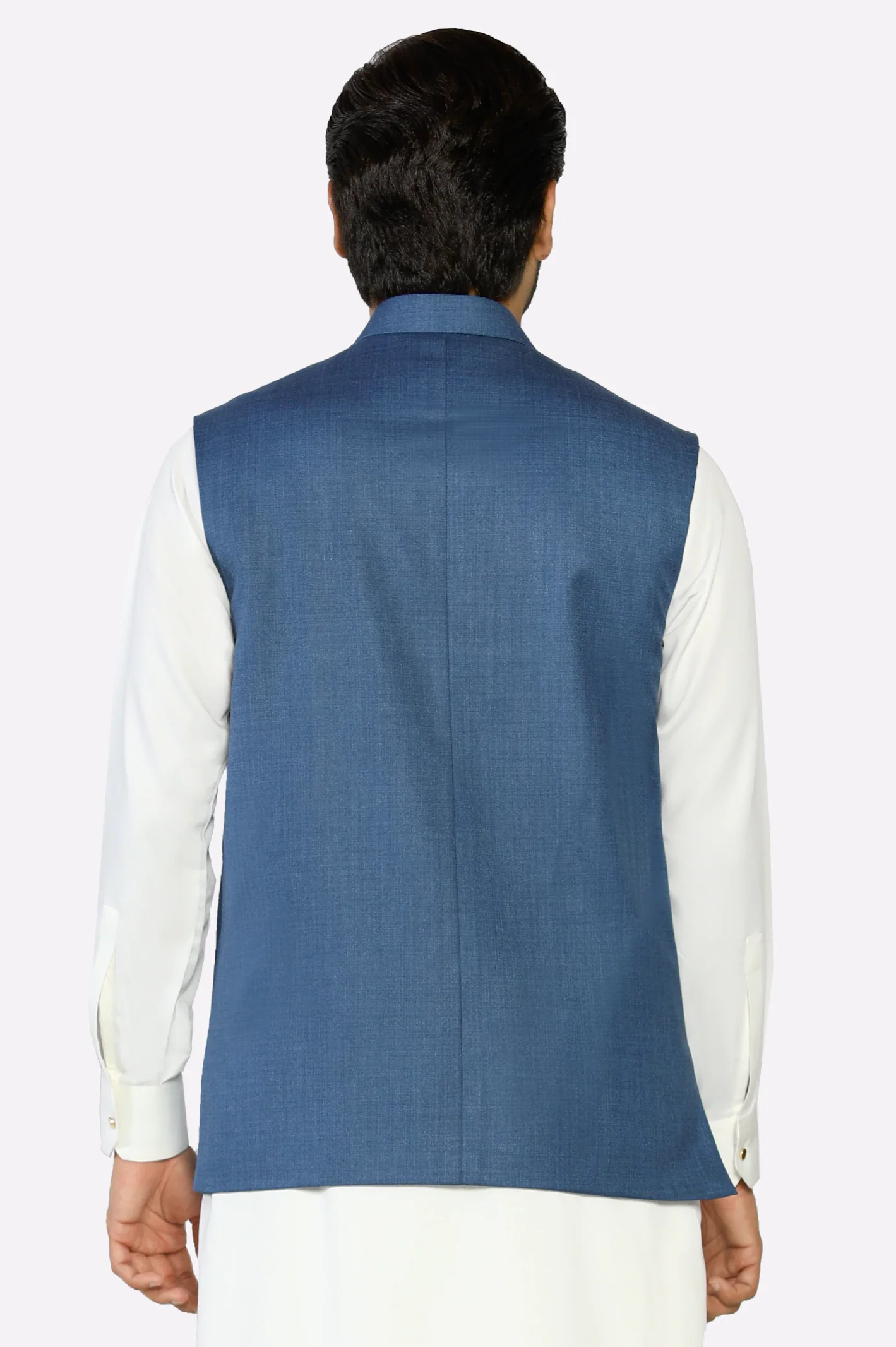 Blue Waistcoat - Image 3