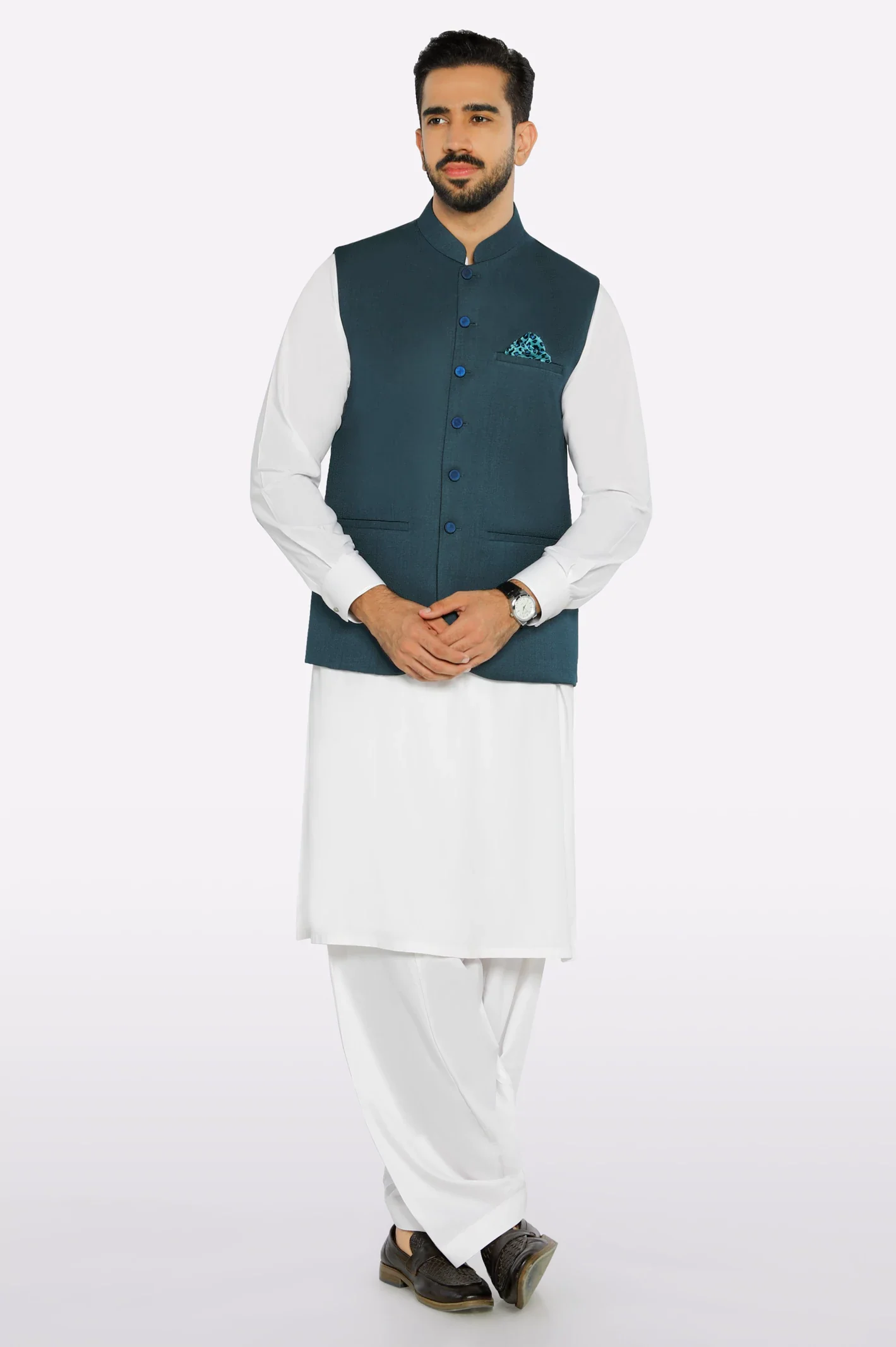 Green Waistcoat - Image 2