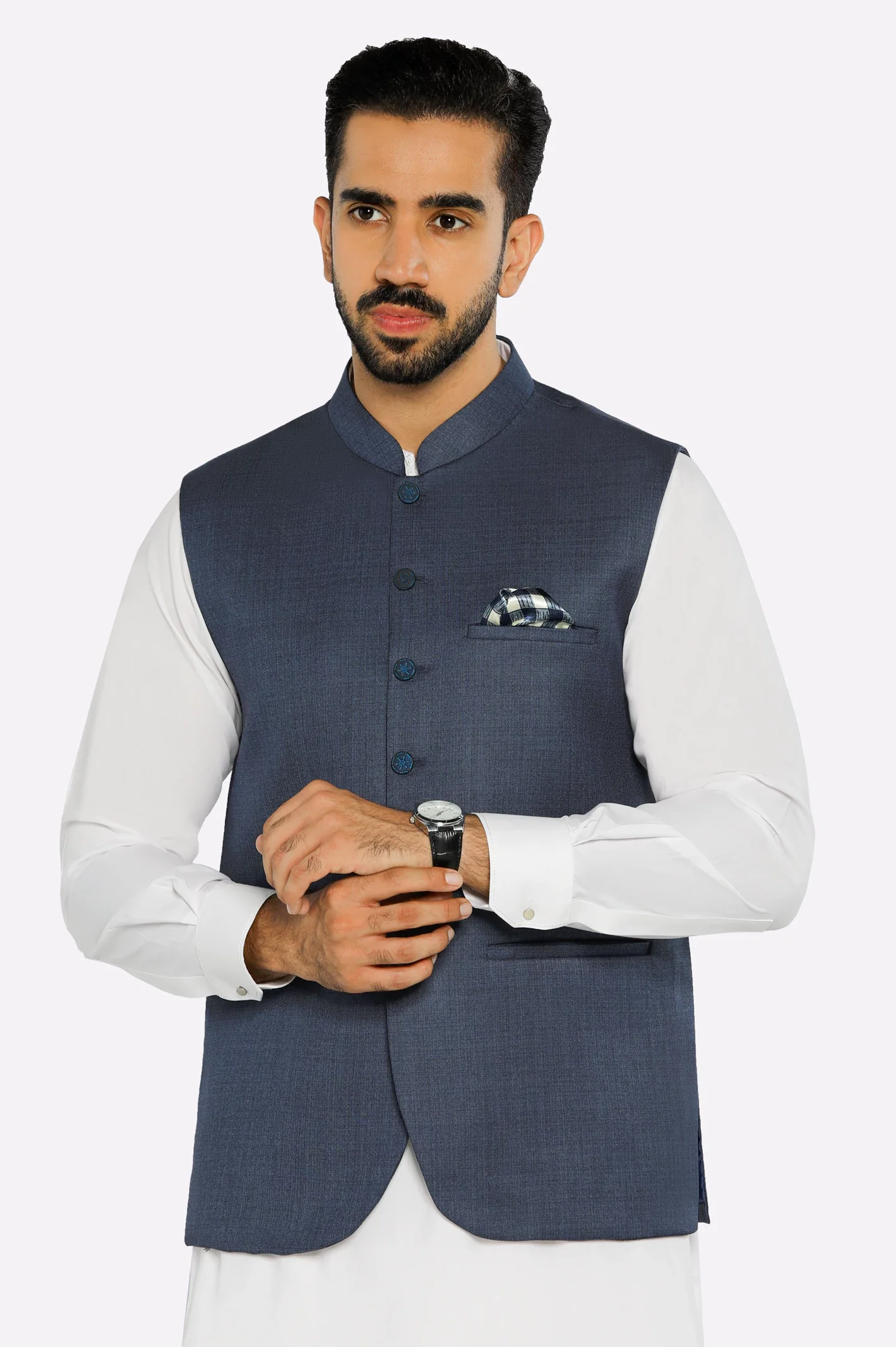 Blue Waistcoat