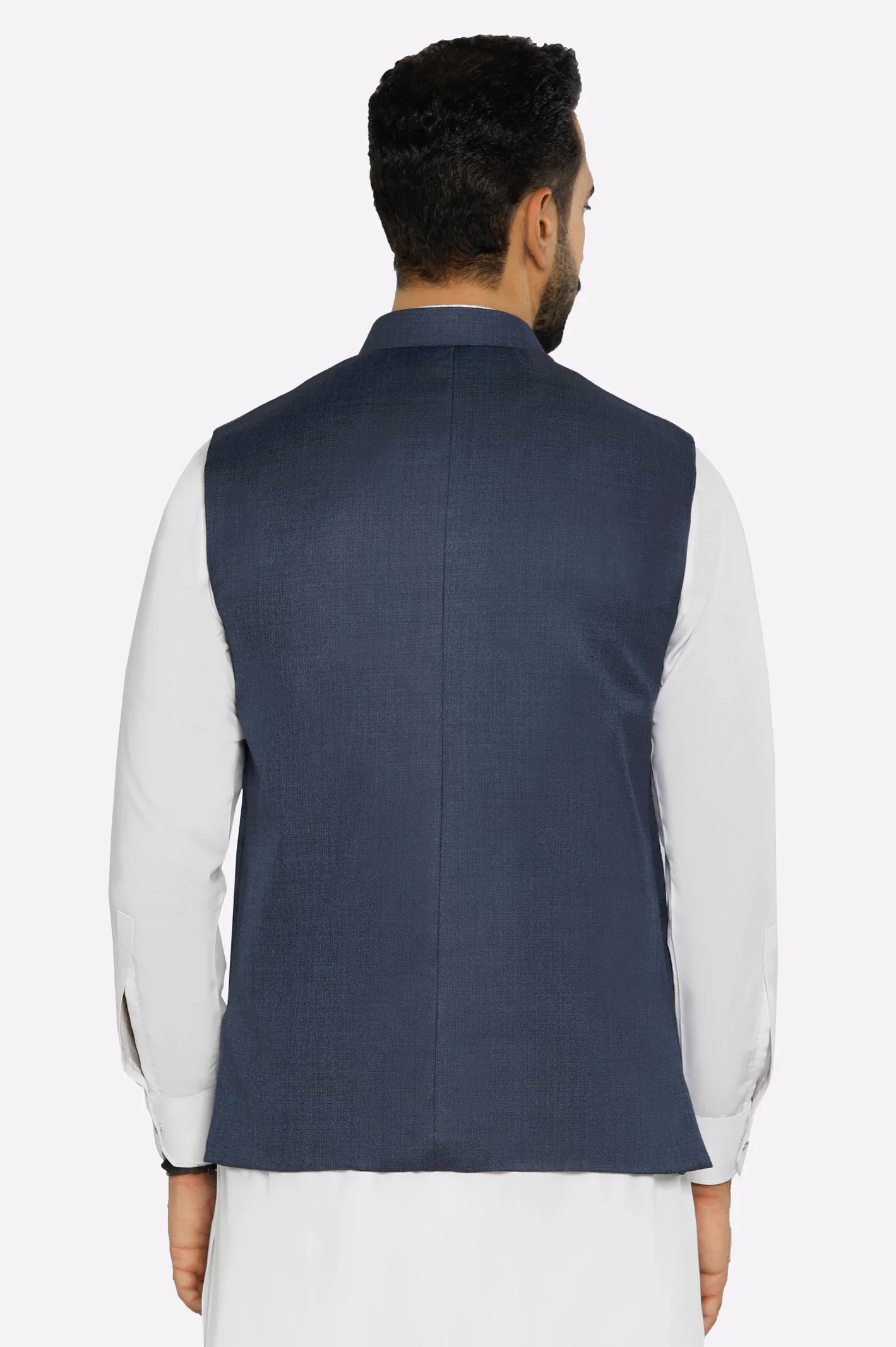 Blue Waistcoat - Image 3