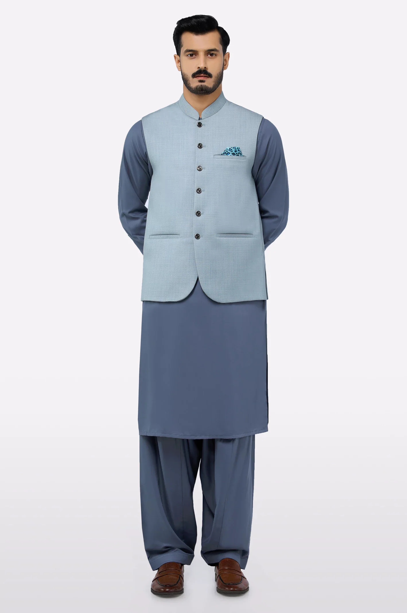 Light Green Waistcoat - Image 2