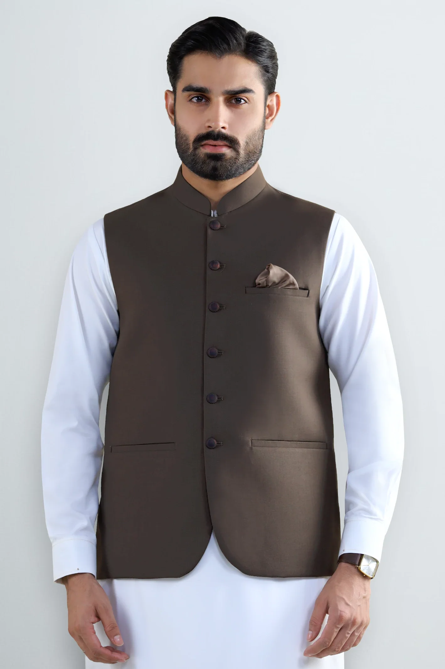 Medium Brown Waistcoat