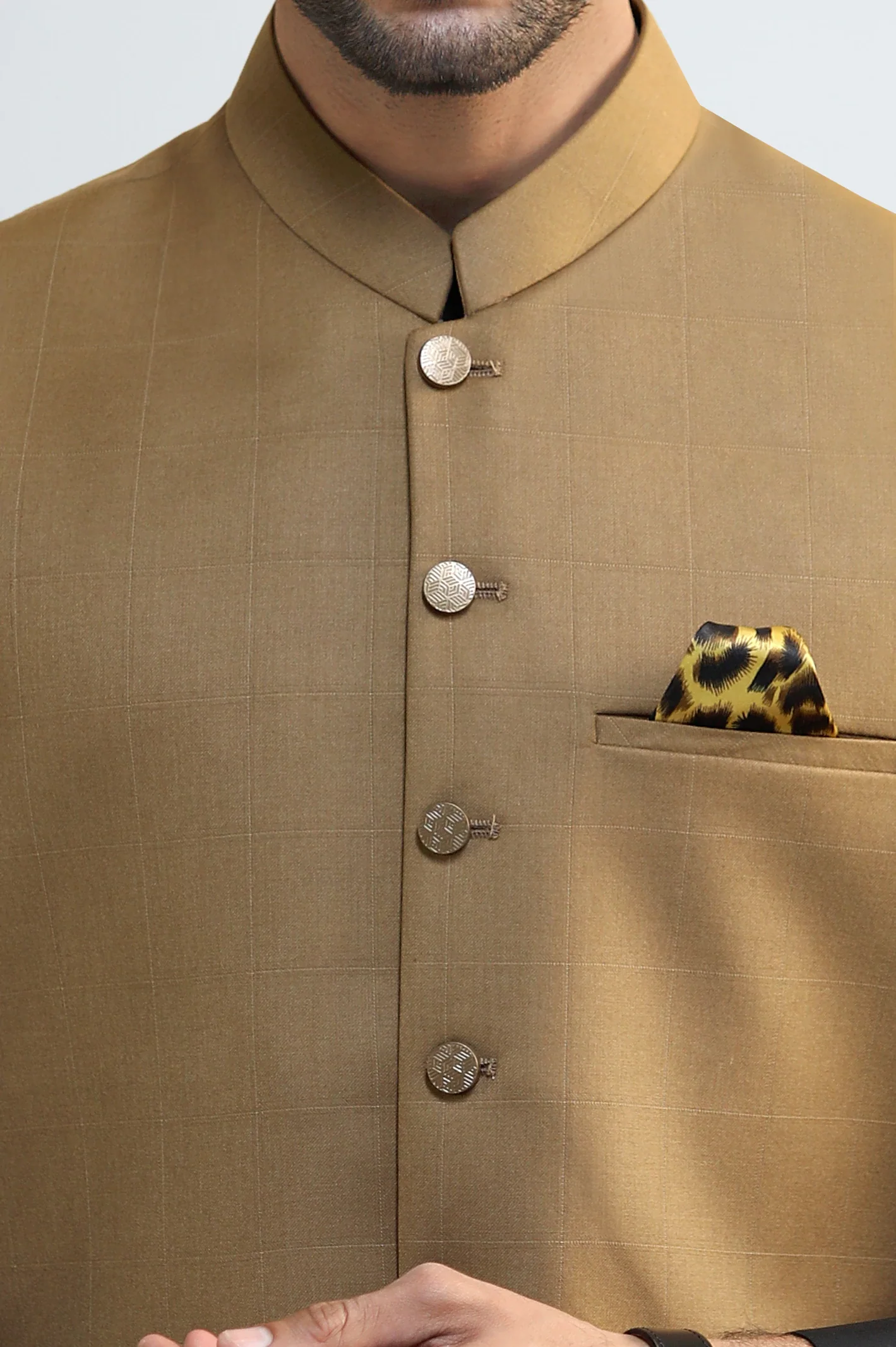Light Brown Waistcoat - Image 3
