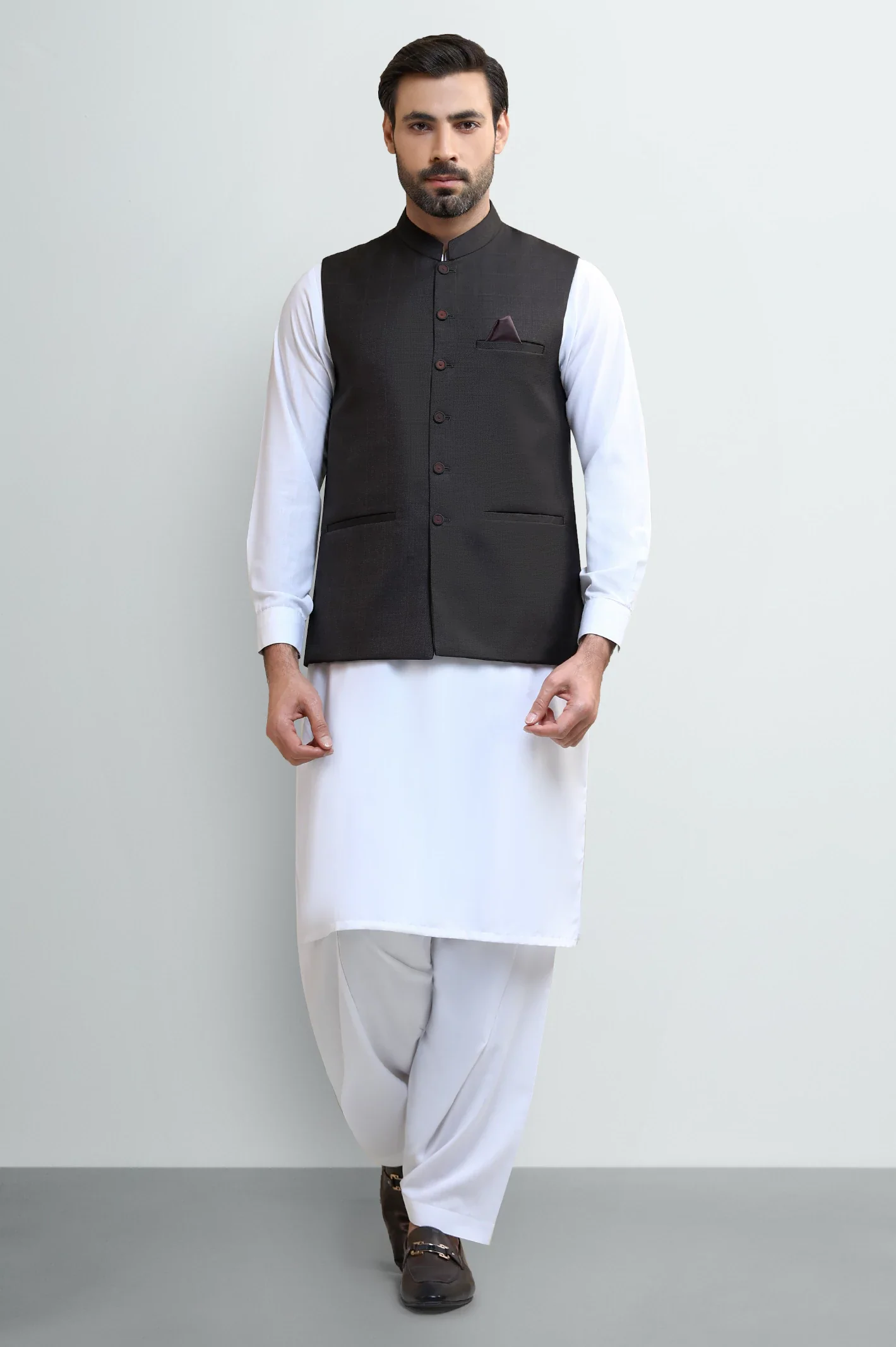 Brown Waistcoat - Image 2