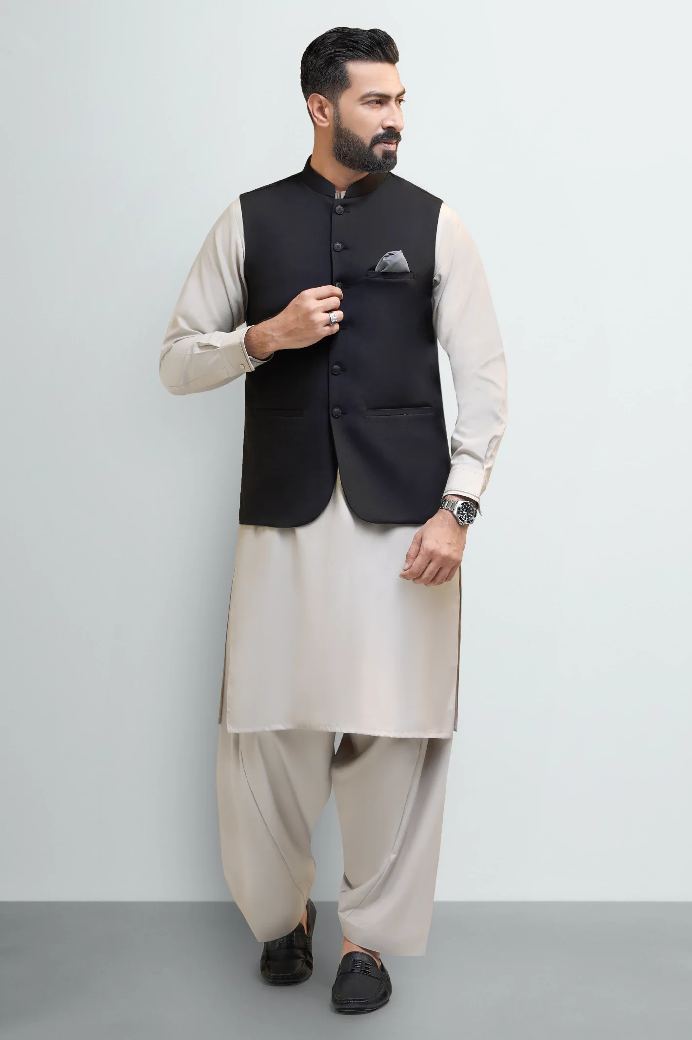 Black Waistcoat - Image 2