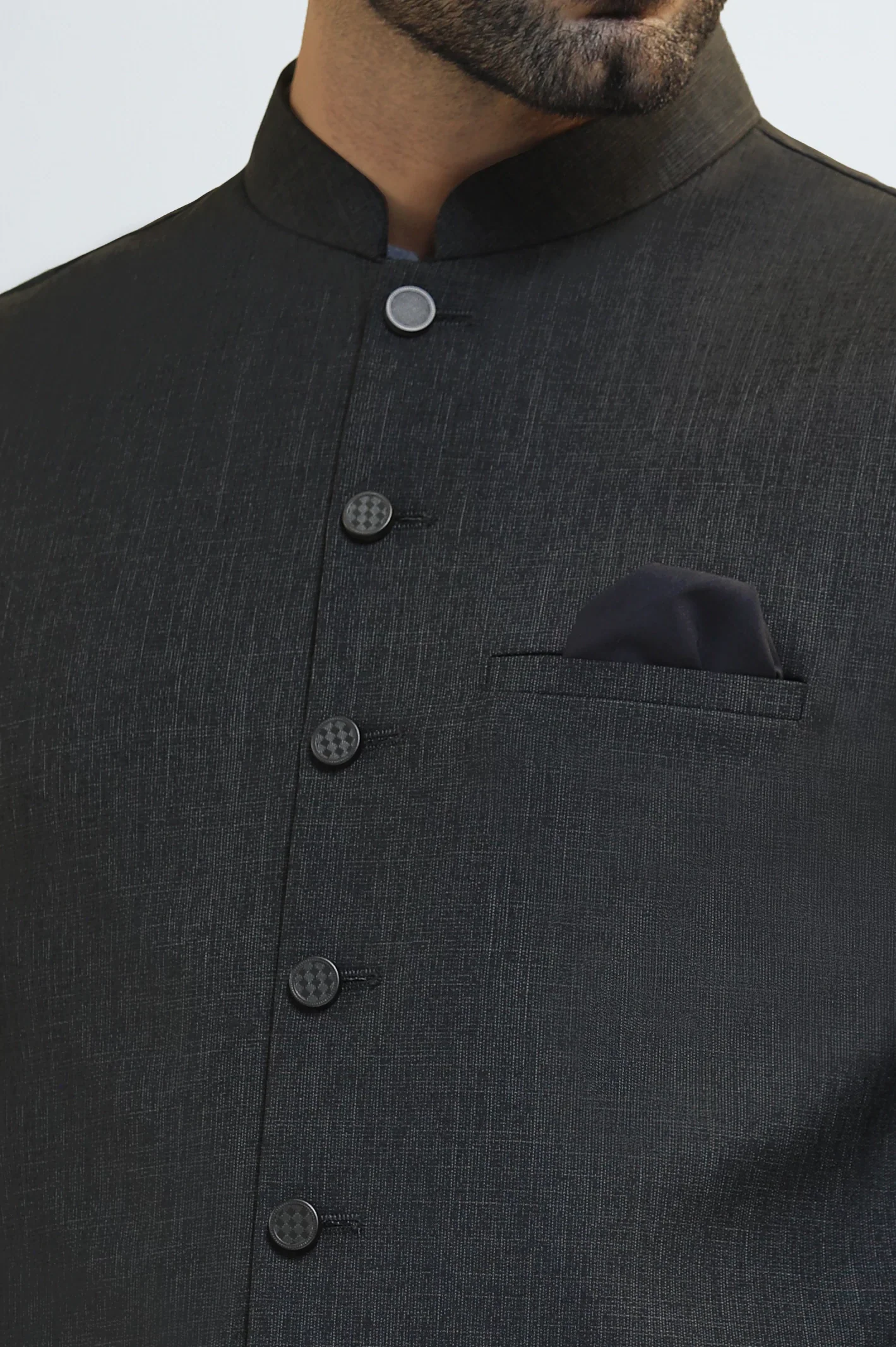 Dark Grey Waistcoat - Image 3
