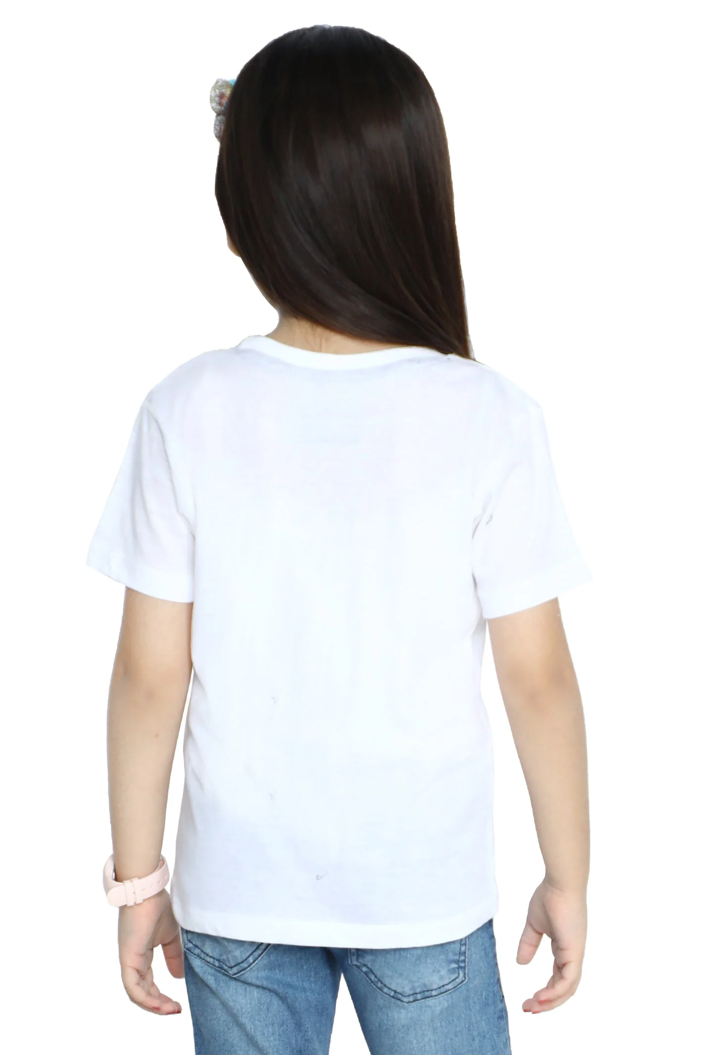 Girls T-Shirt In White SKU: KGA-0208-WHITE - Image 2
