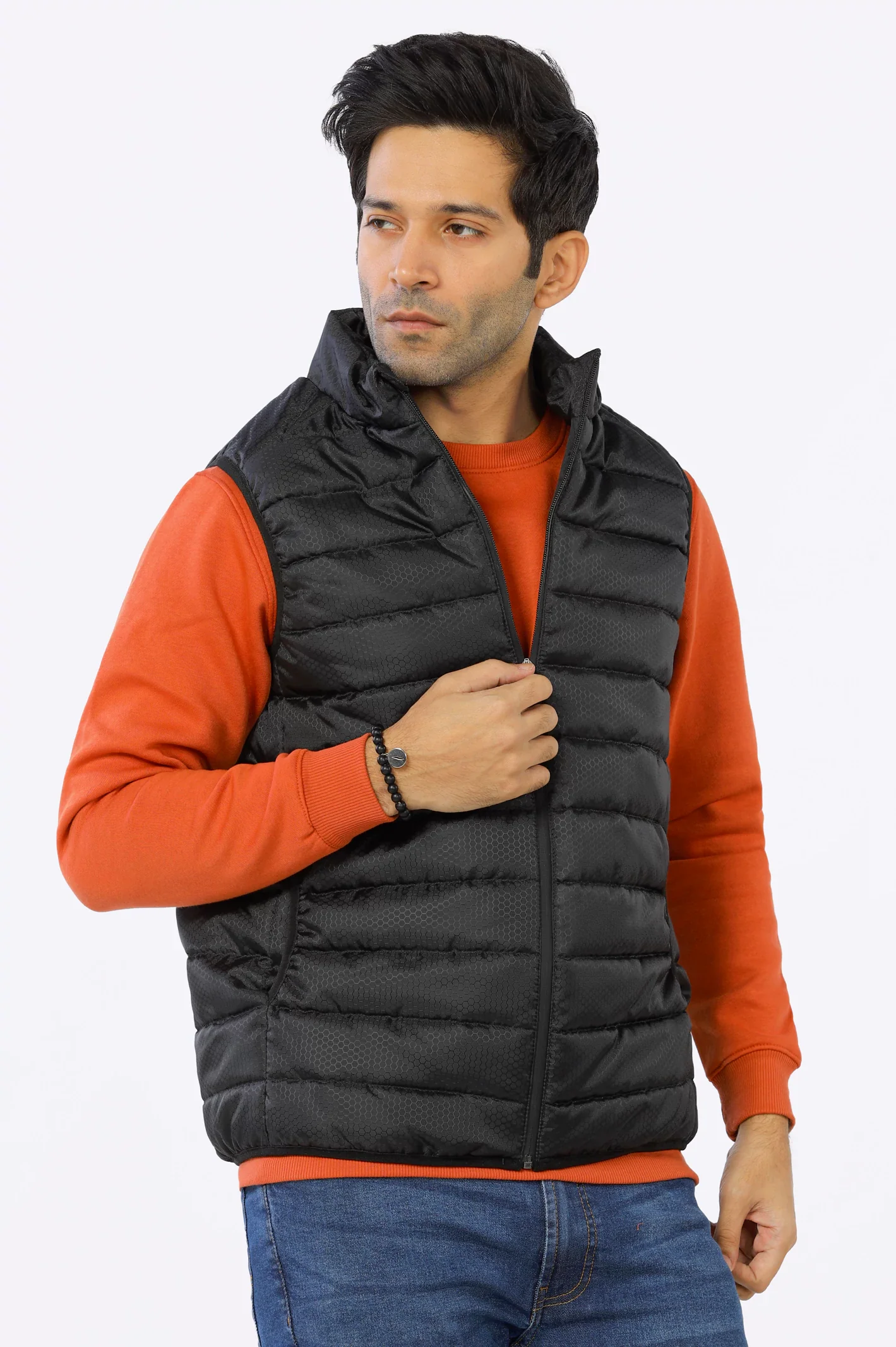Black Sleeveless Jackets - Image 3