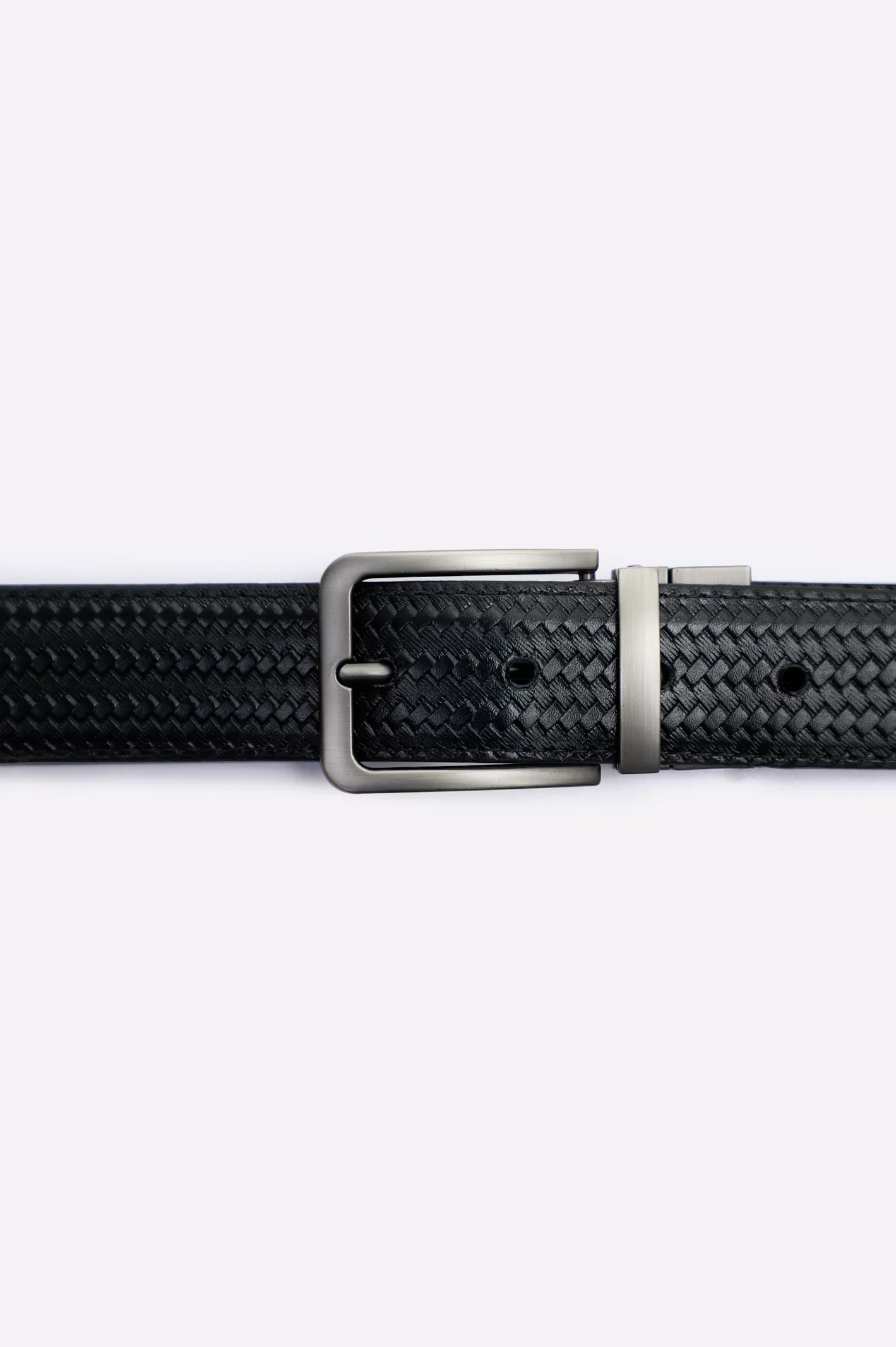 Black Men's Belt - Image 2