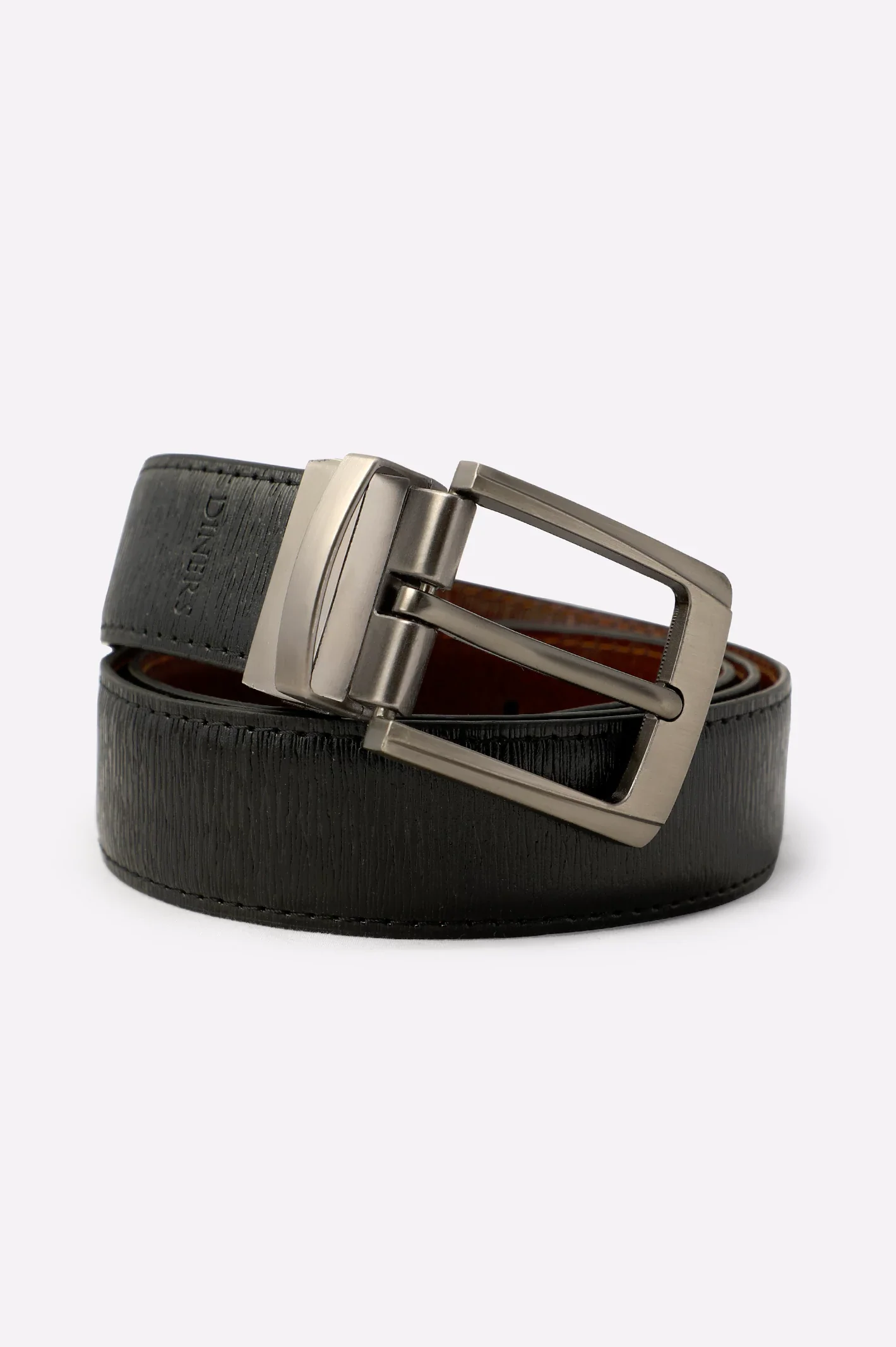 Black & Brown Men's Belt - Image 4