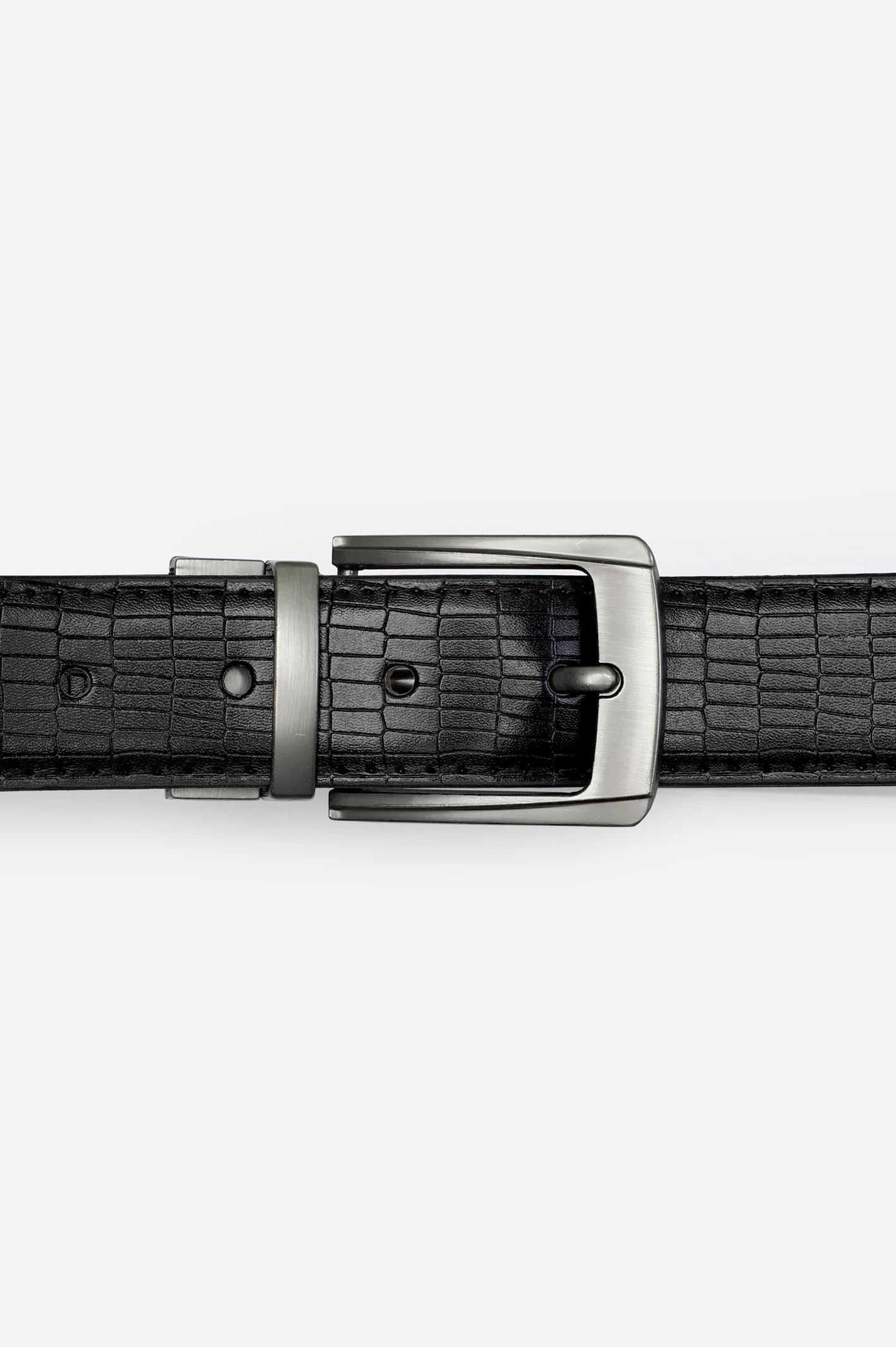 Black & Brown Men's Belt - Image 3