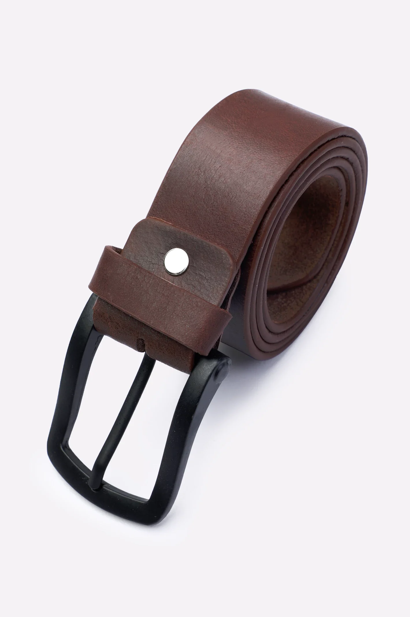 Maroon Men's Belt