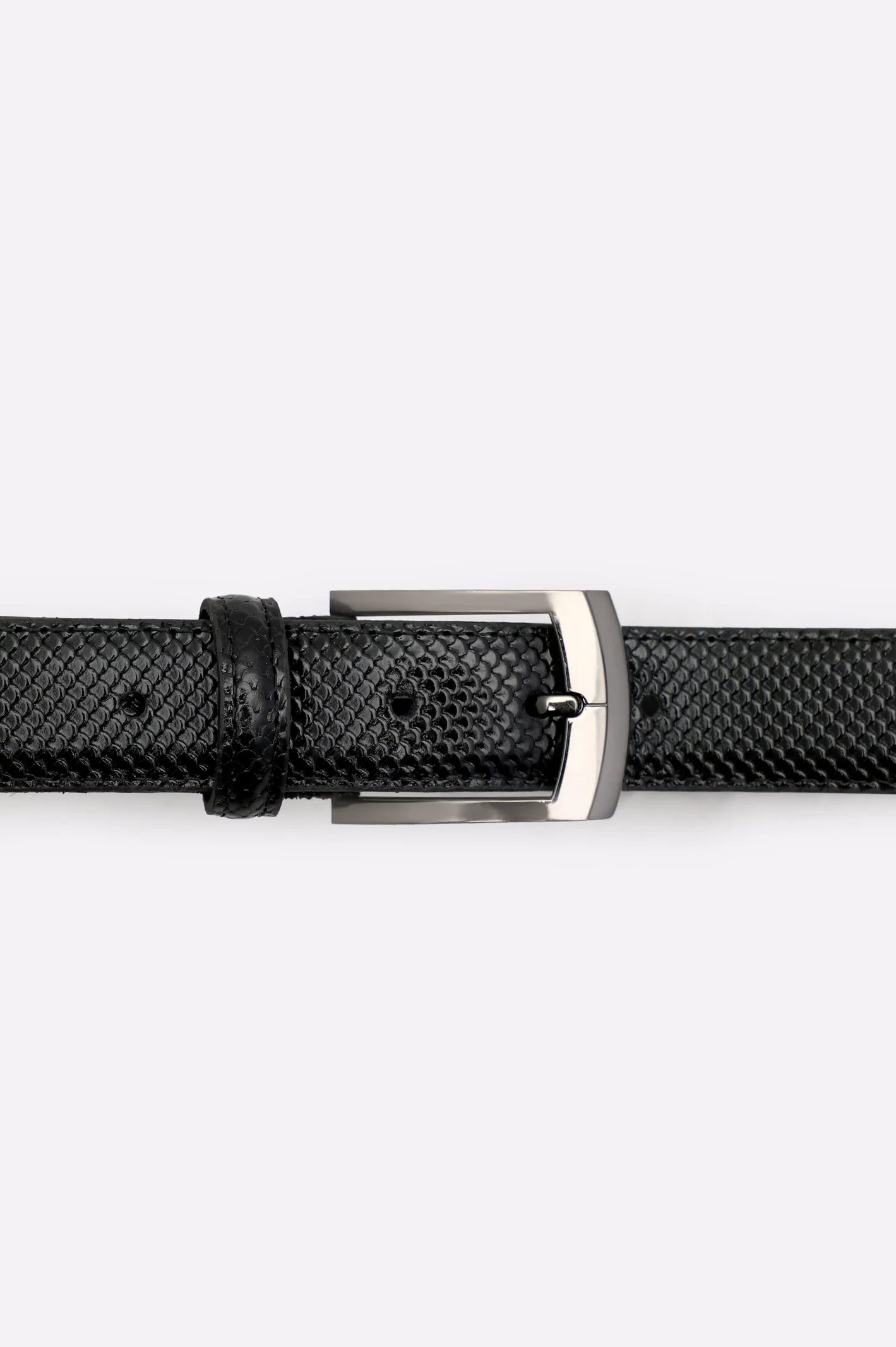 Black Men's Belt - Image 2