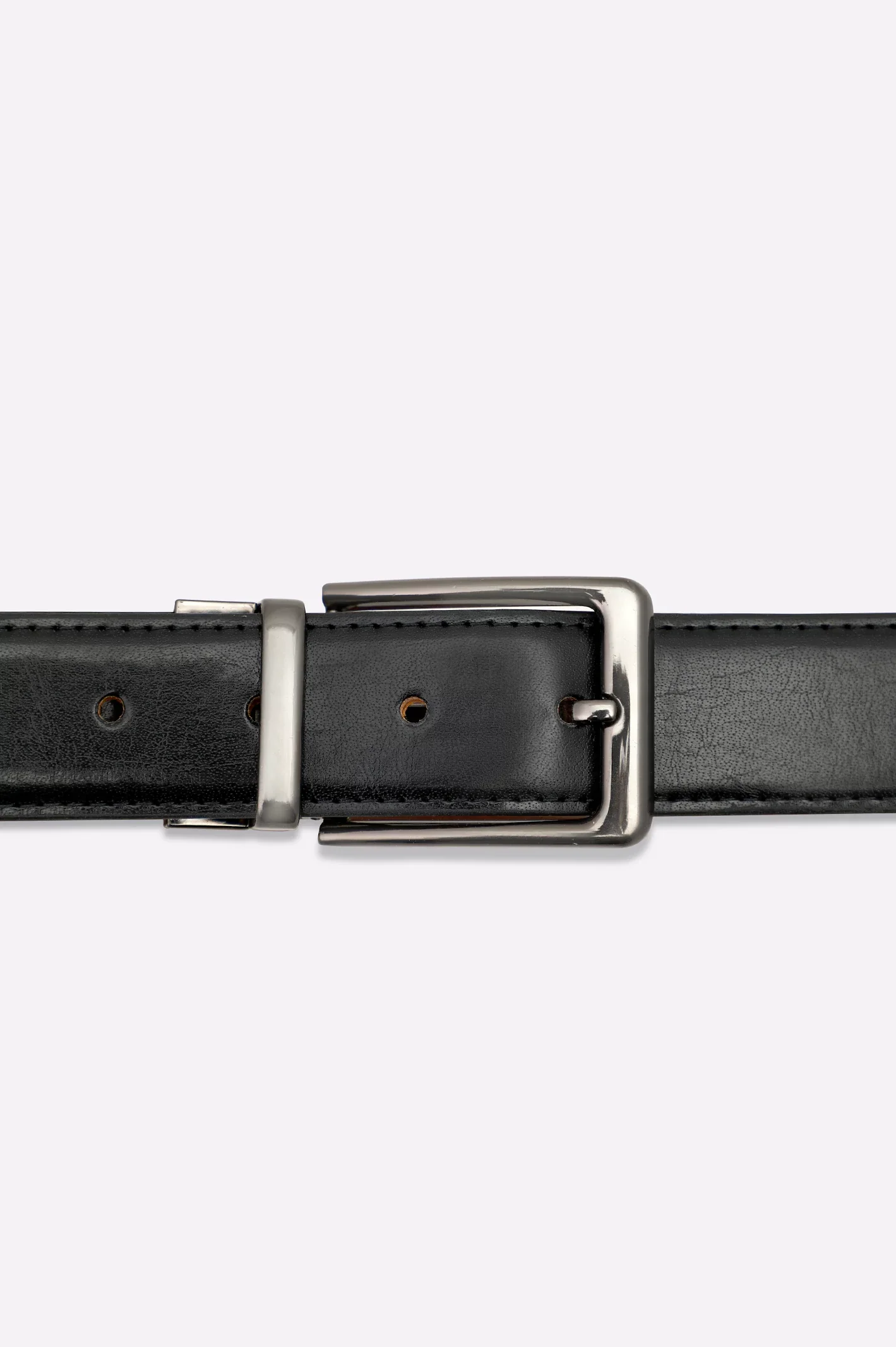 Black / Brown Men's Belt - Image 3