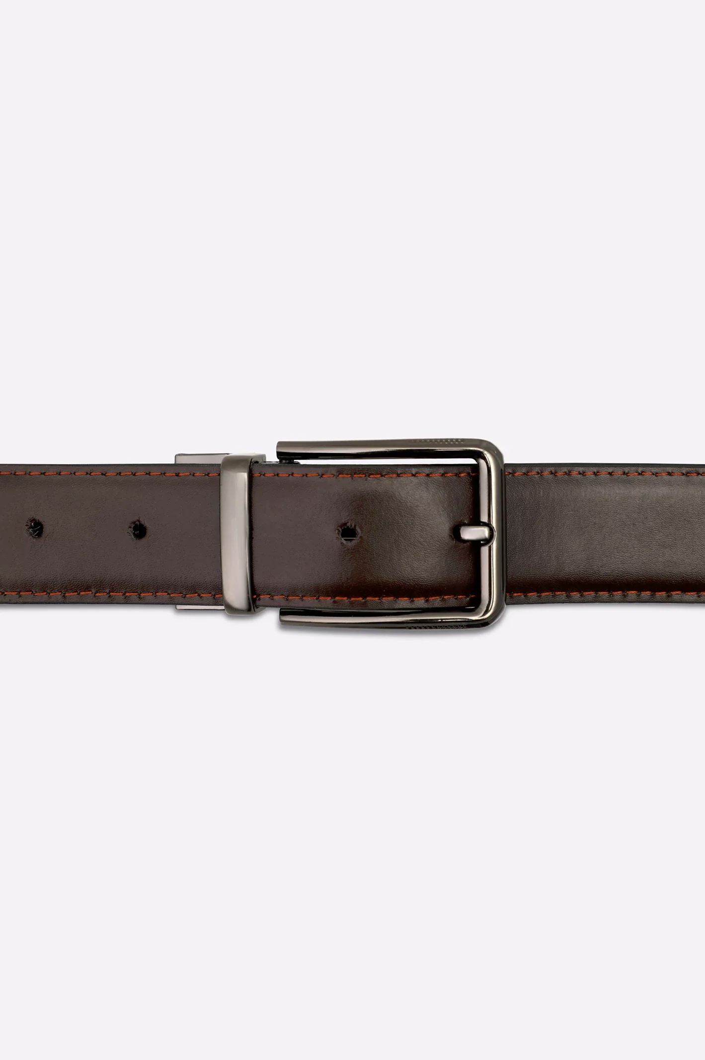 Black Brown Men's Belt - Image 2