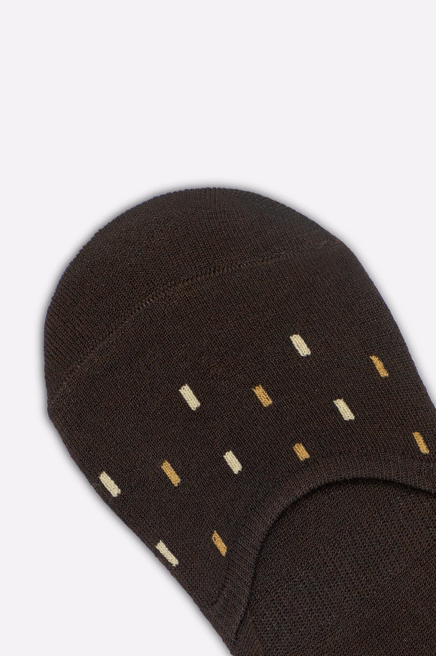 Dark Brown Hidden Socks