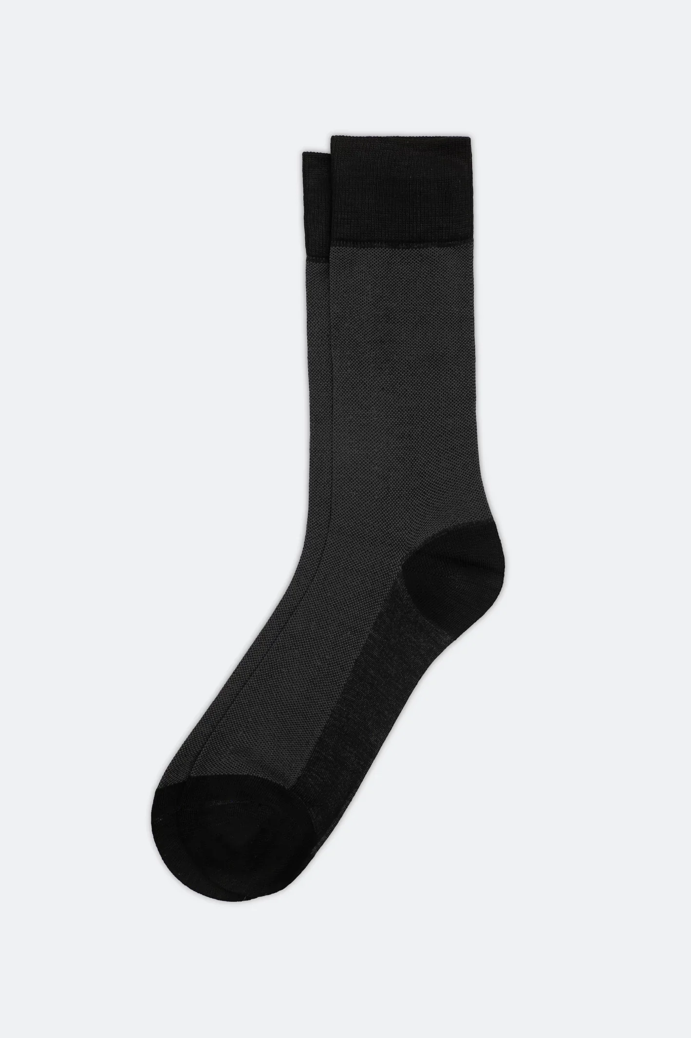 Charcoal Long Socks