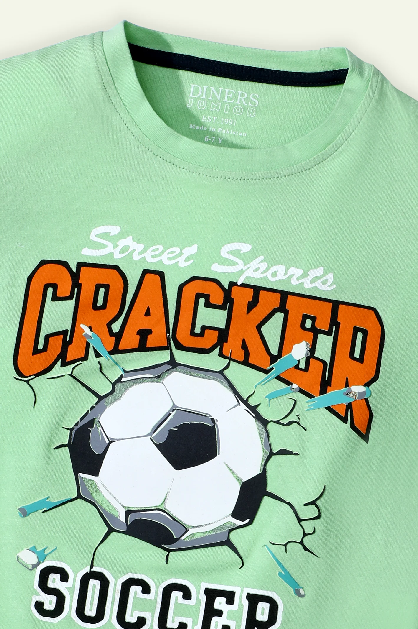 Soccer Ball Print Tees - Image 2
