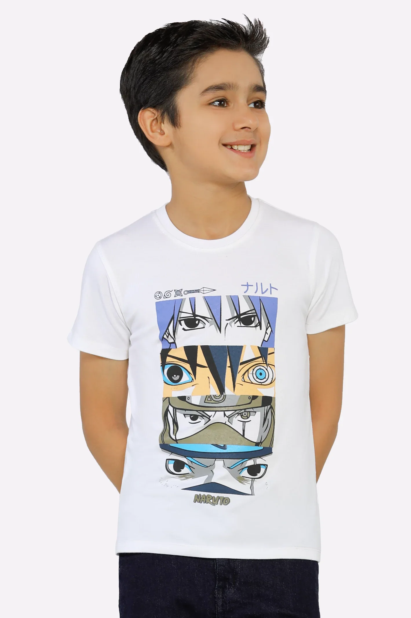 White Graphic Print T-Shirt