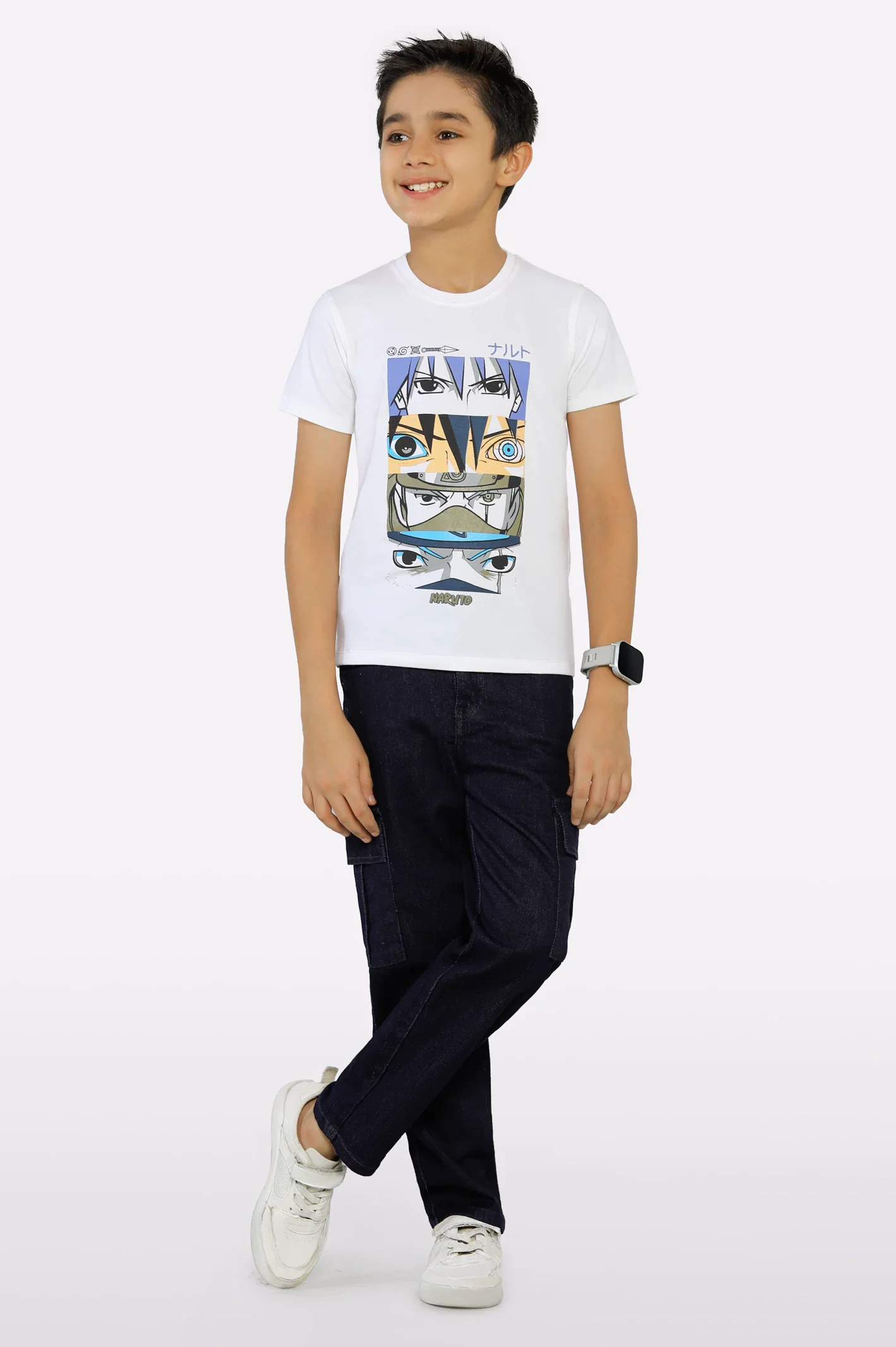 White Graphic Print T-Shirt - Image 2