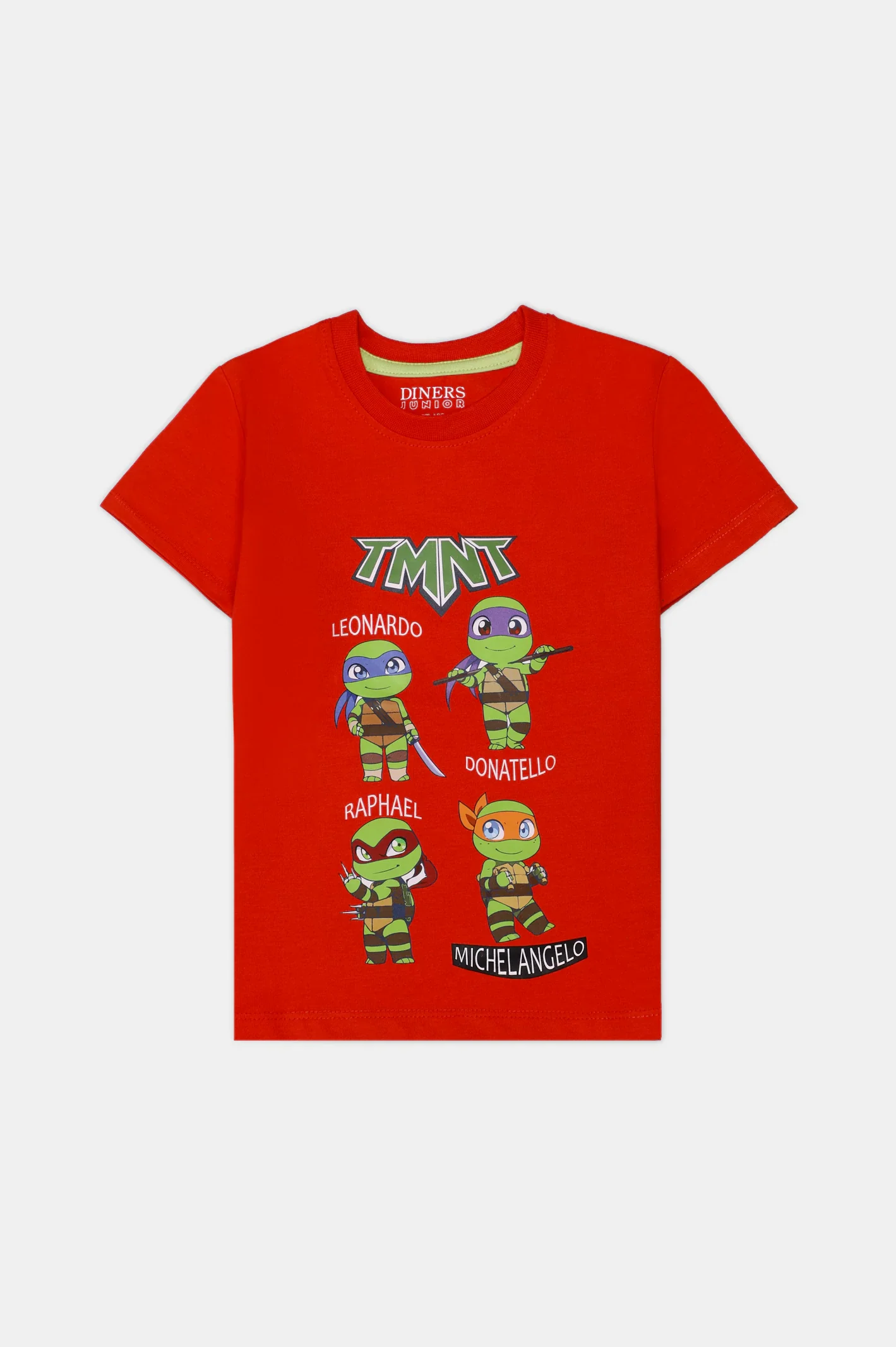 Red Graphic Printed Boys T-Shirt