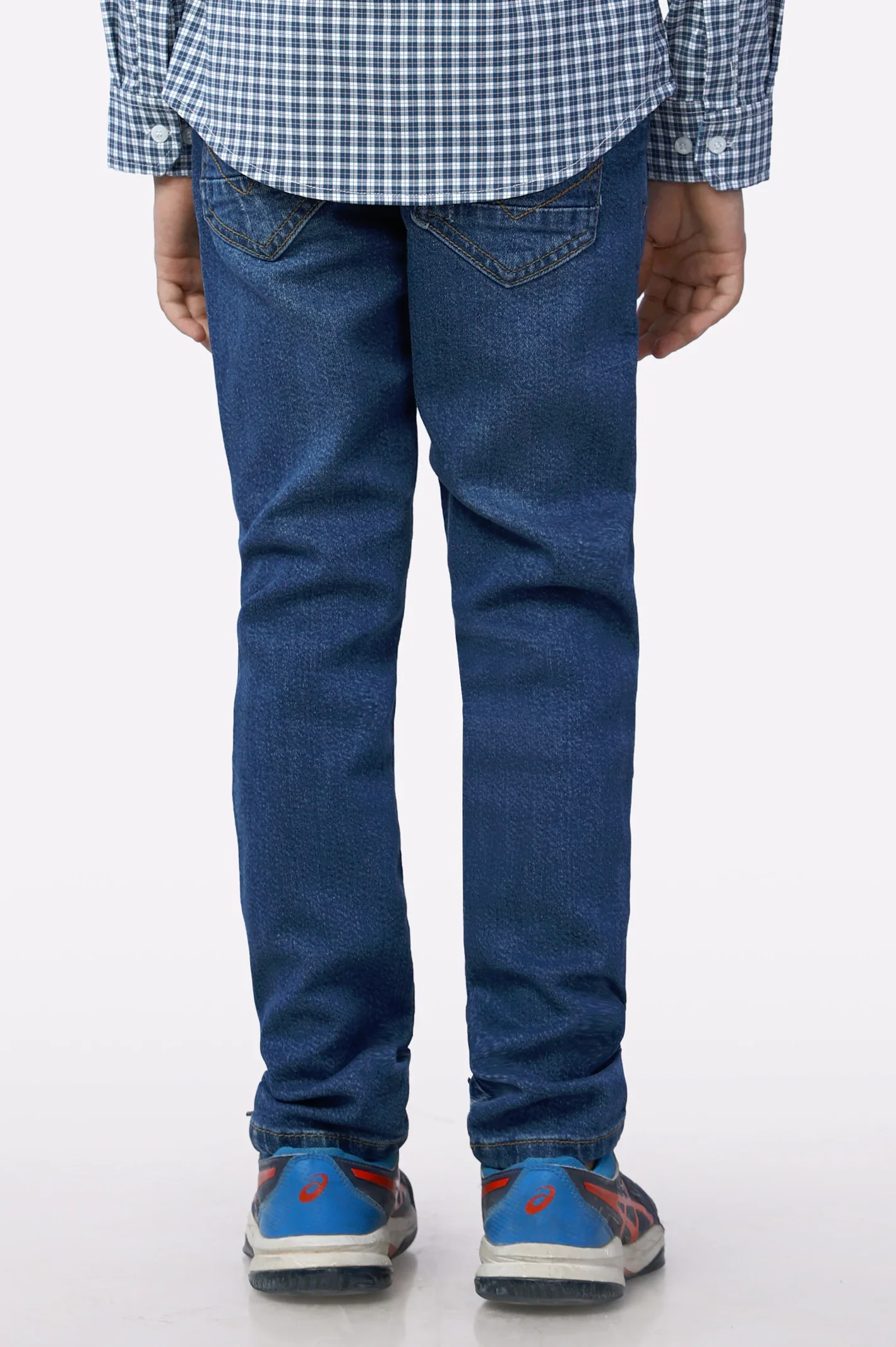 Blue Relaxed Fit Denim Jeans - Image 3