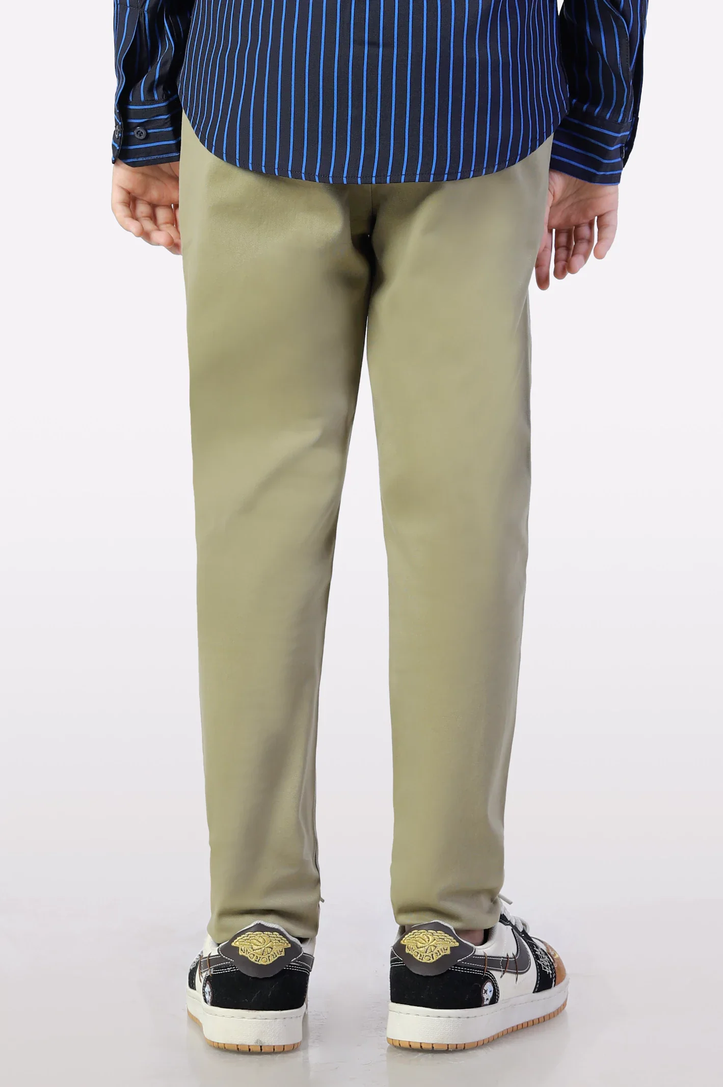 Beige Smart Fit Cotton Chino - Image 3