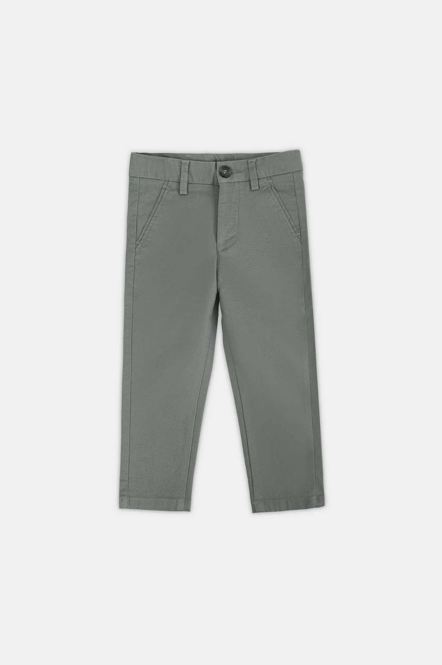 Light Green Boys Chino Pants