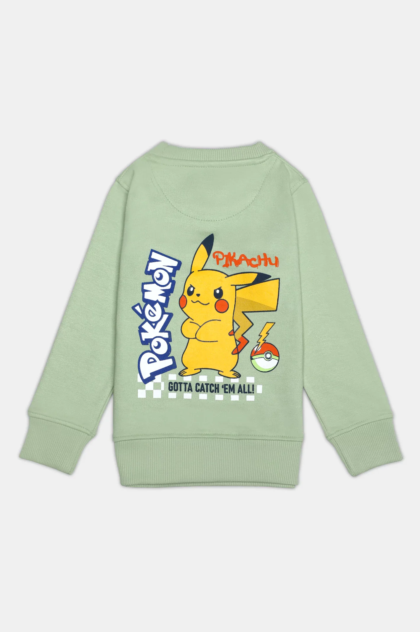 Pokemon Graphic Print Boys Sweatshirt - Image 3